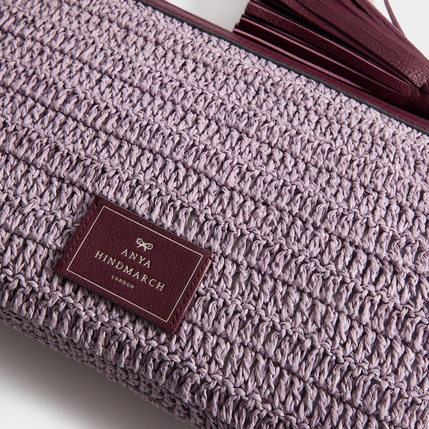 Raffia Wink Pochette | Anya Hindmarch