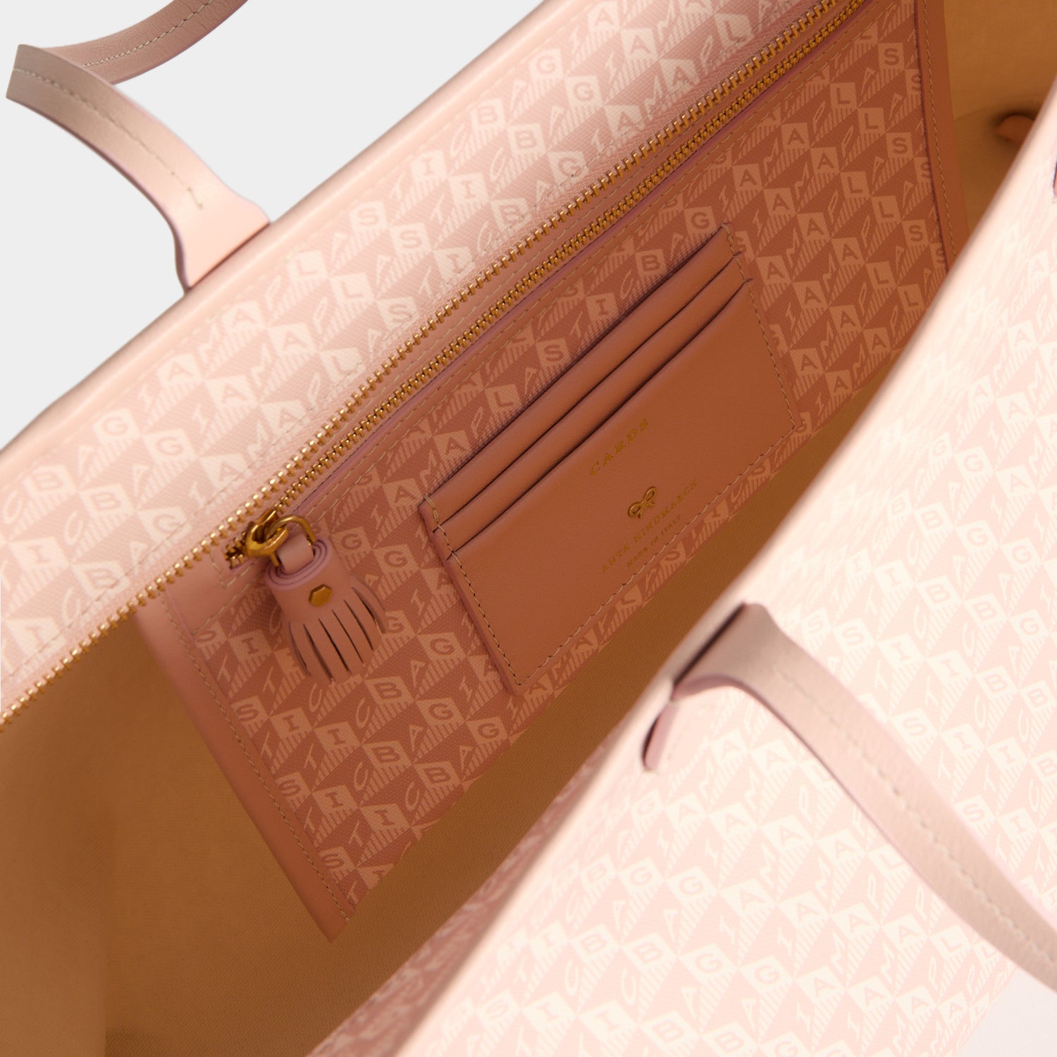I Am A Plastic Bag Zipped Tote | Anya Hindmarch