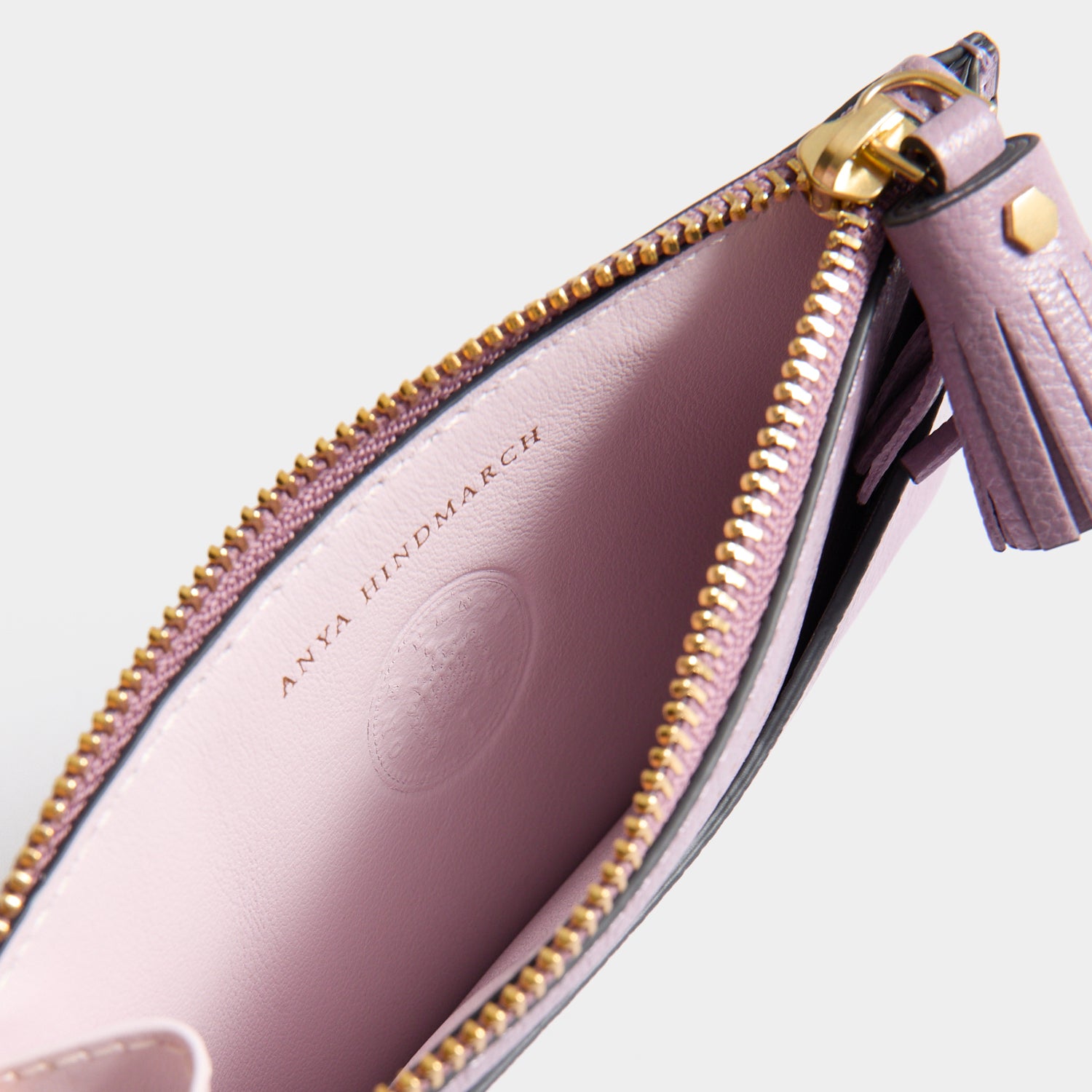 ANYA HINDMARCH Eyes ショルダーバッグ パープル Peeping Eyes Zip Card Case | Anya Hindmarch UK
