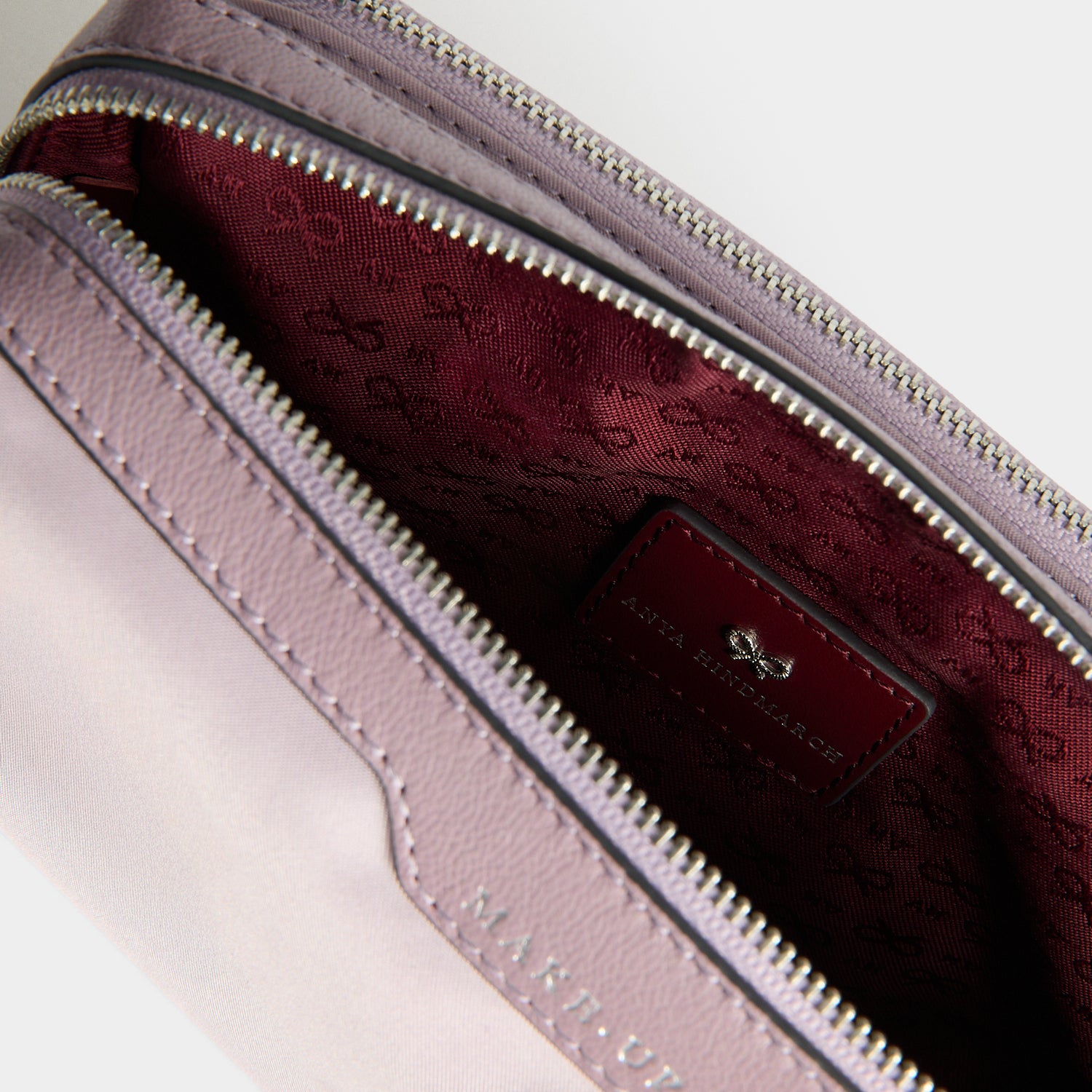 Sakura Blossom Small Make-Up Pouch | Anya Hindmarch UK