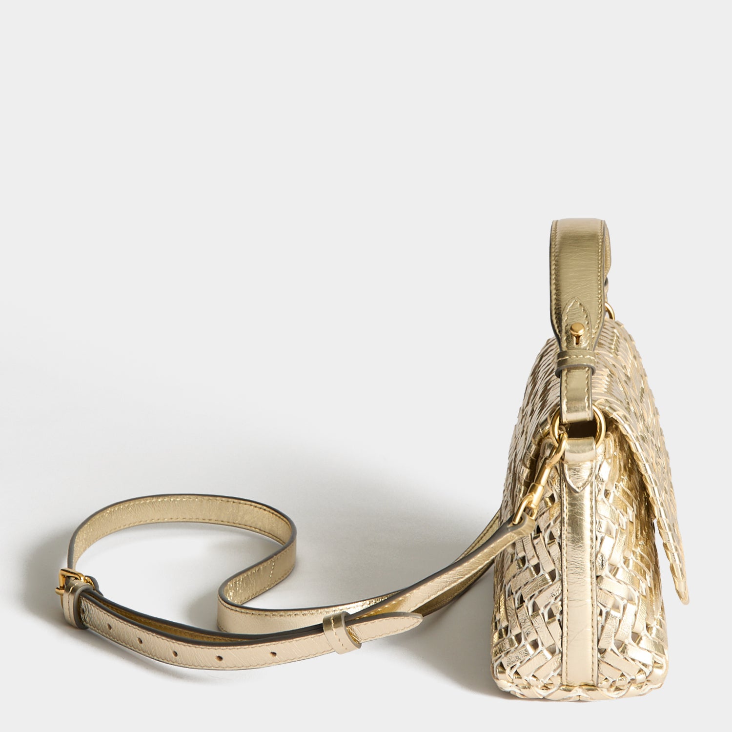 Anya Hindmarch メタリック ショルダーバッグ　Neeson Neeson Cross-body | Anya Hindmarch