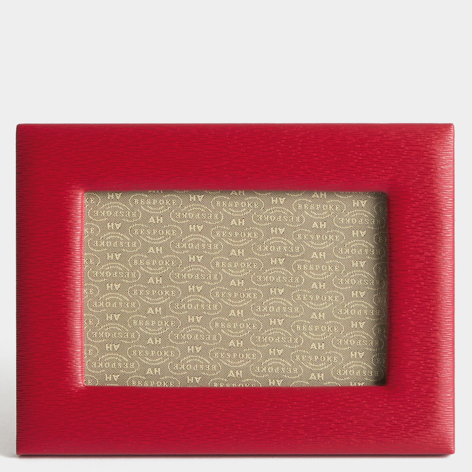 Bespoke Shaftesbury 6x4 Frame -

          
            London Grain in Red -
          

          Anya Hindmarch UK
