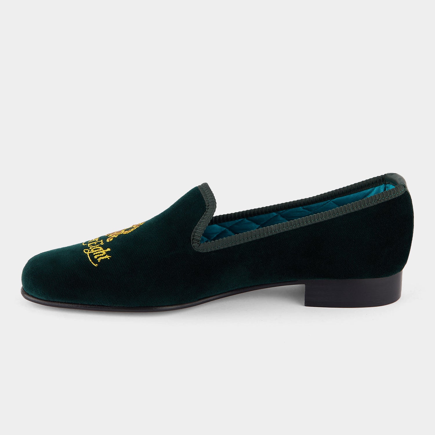 Anya Brands After Eight Slippers -

                  
                    Velvet in Dark Holly -
                  

                  Anya Hindmarch UK
