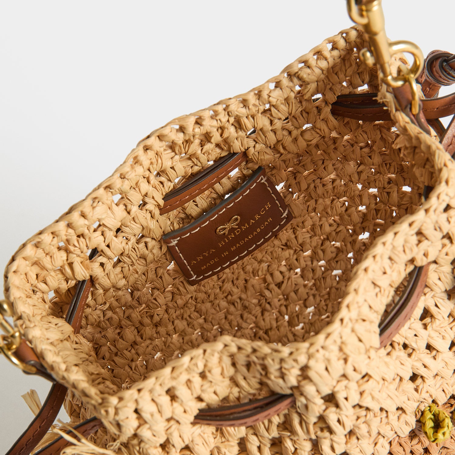 Raffia Creature Cross-body | Anya Hindmarch UK
