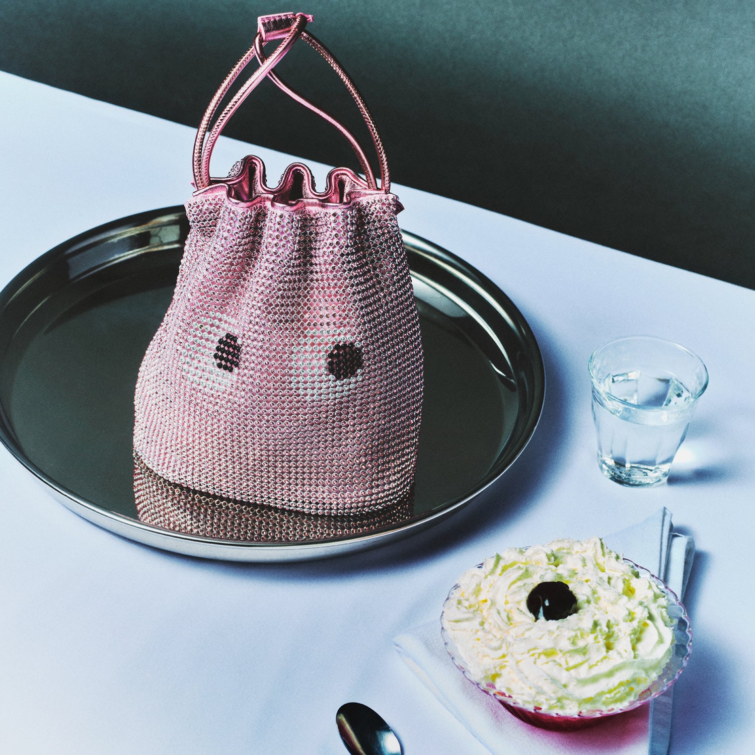 Eyes Crystal Drawstring Pouch | Anya Hindmarch UK