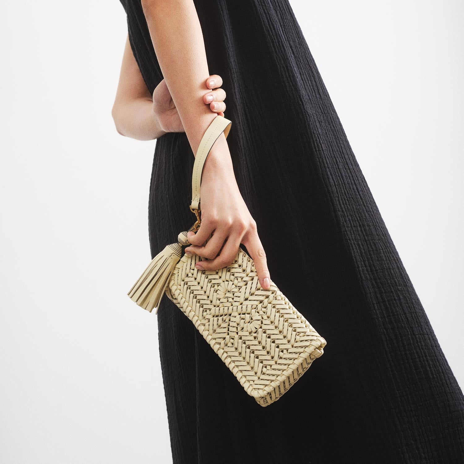 Neeson Tassel Clutch | Anya Hindmarch