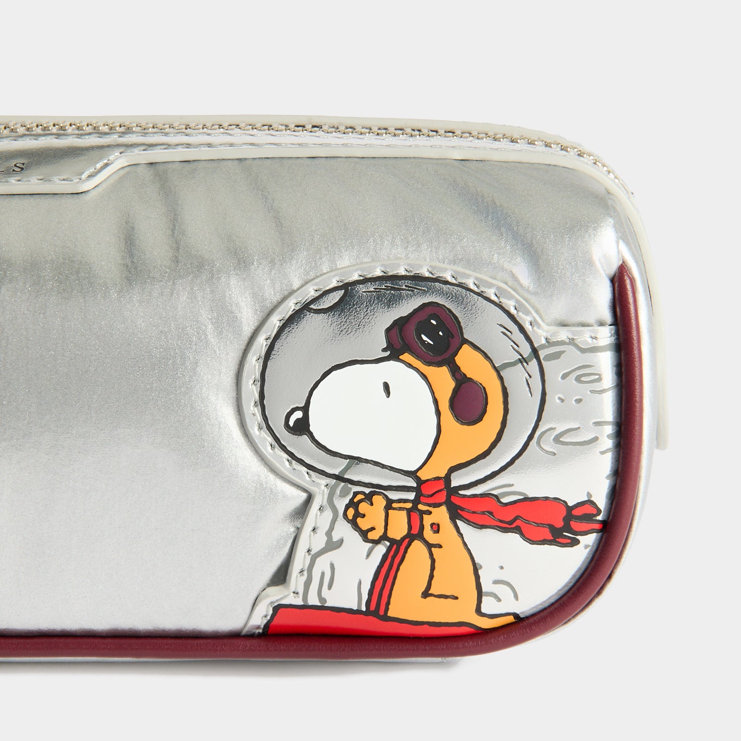 Anya Hindmarch スヌーピー ピーナッツ イヤーポッドポーチ Peanuts Space Snoopy Tool Kit Pouch | Anya Hindmarch