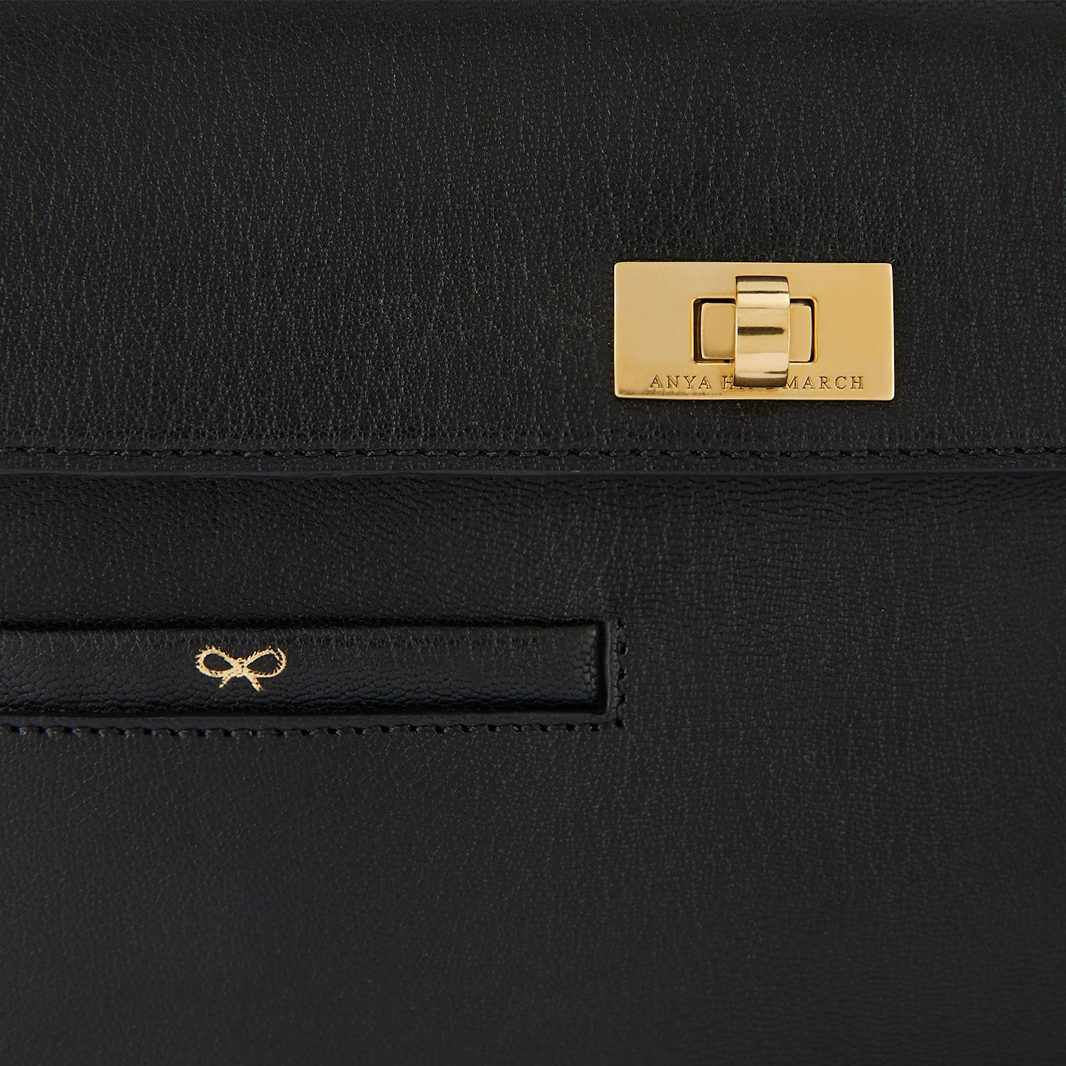 Mortimer -

                  
                    Leather in Black -
                  

                  Anya Hindmarch UK
