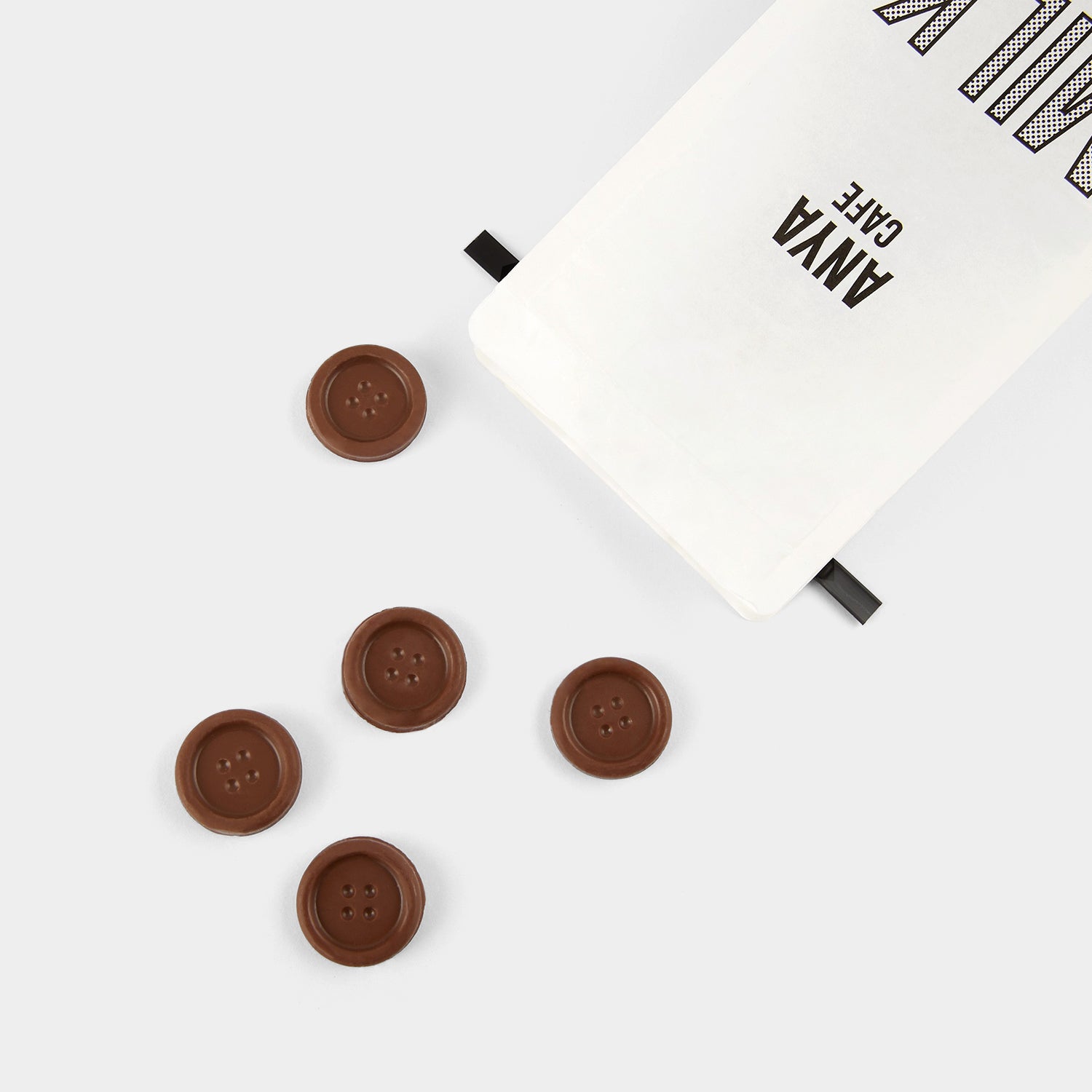 Milk Chocolate Buttons -

                  
                    Chocolate -
                  

                  Anya Hindmarch UK
