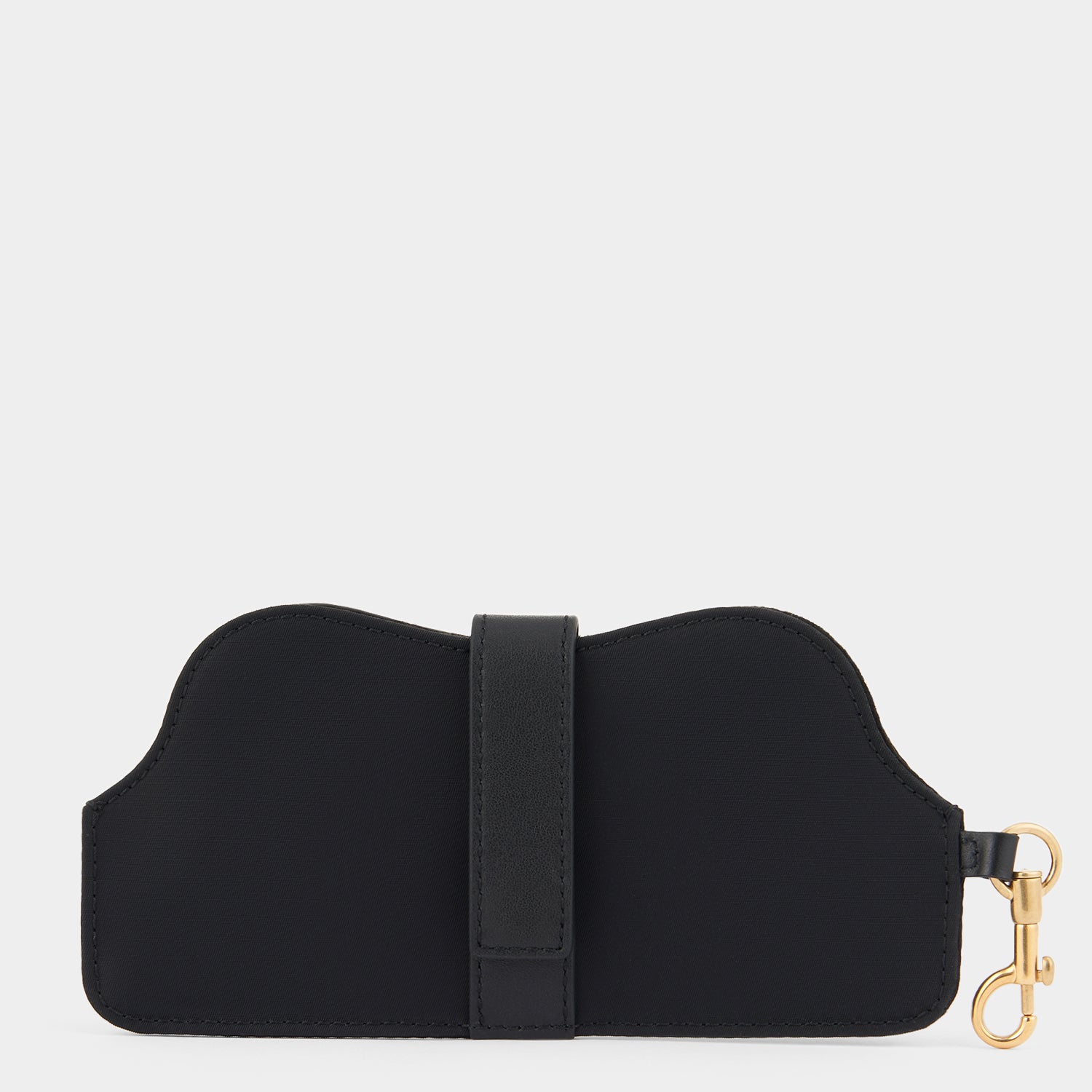 Eyes Sunglasses Holder -

                  
                    Econyl® Regenerated Nylon in Black -
                  

                  Anya Hindmarch UK
