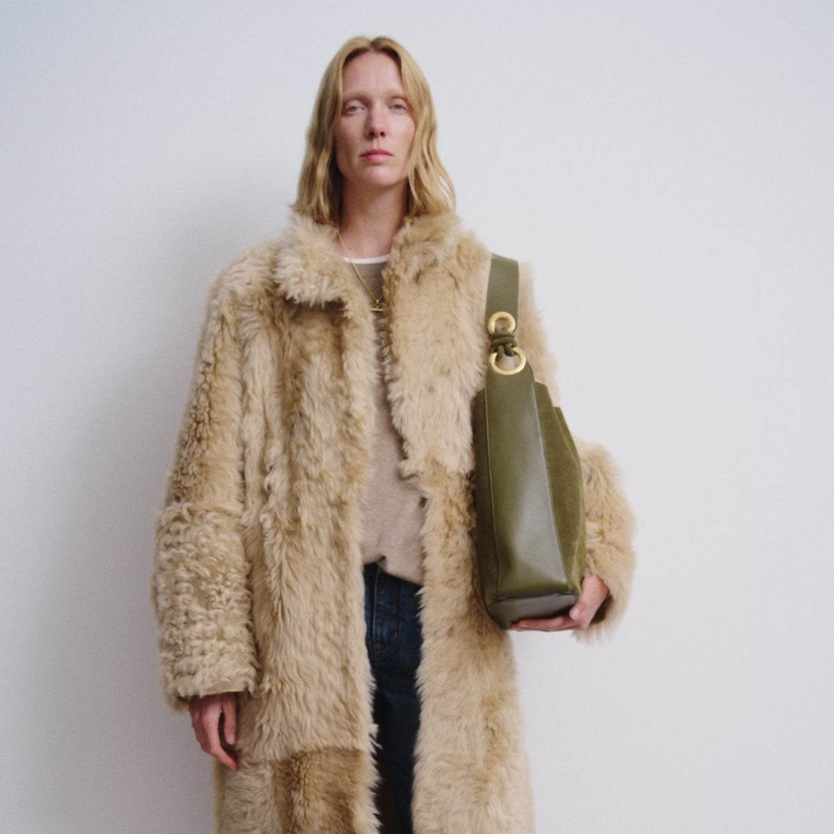 Ringo Shoulder Bag -

          
            Suede Leather in Truffle Brown -
          

          Anya Hindmarch UK
