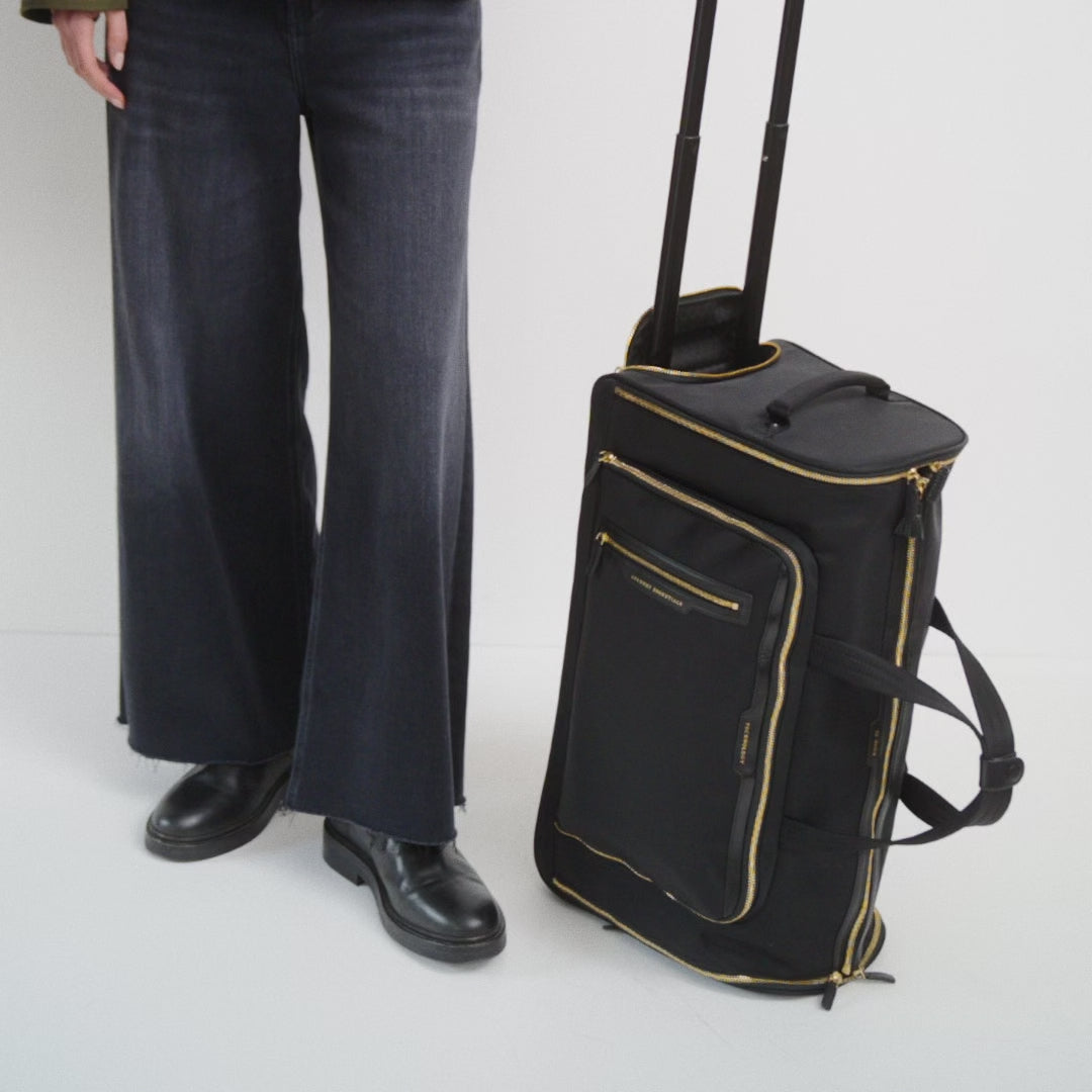 72 Hour Weekend Bag -

          
            Regenerated ECONYL® in Black -
          

          Anya Hindmarch UK
