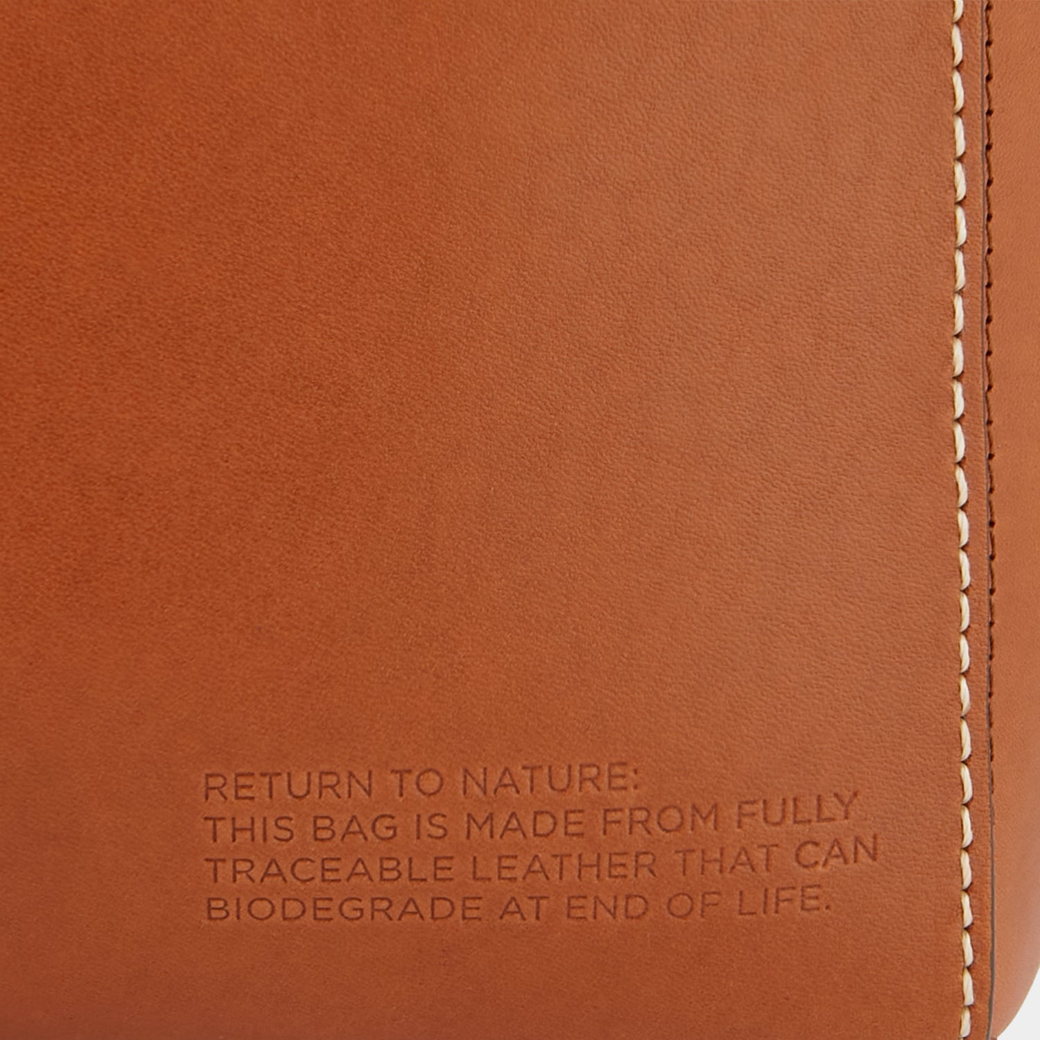 Return to Nature Tote -

                  
                    Compostable Leather in Tan -
                  

                  Anya Hindmarch UK
