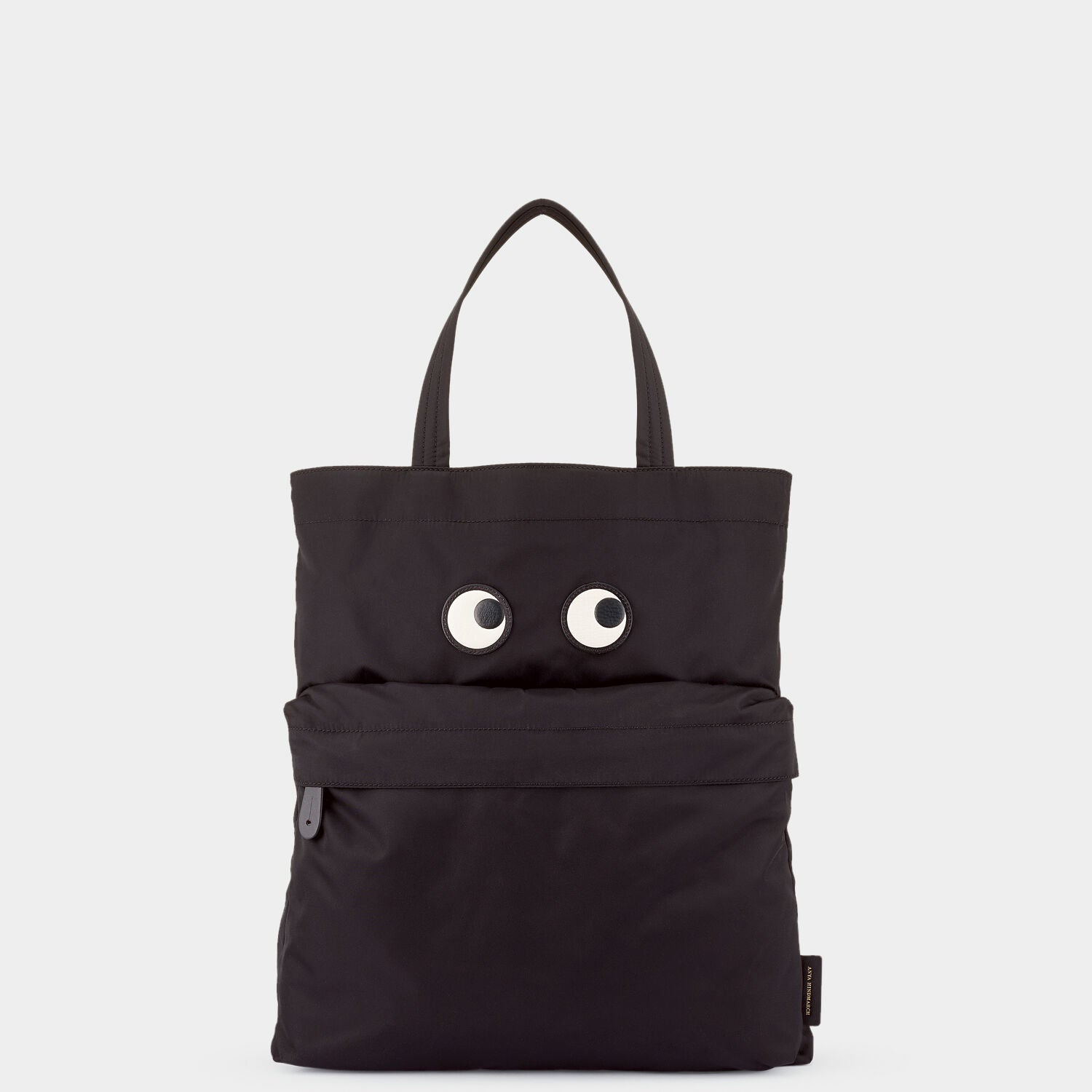 Eyes Tote -

                  
                    Nylon in Black -
                  

                  Anya Hindmarch UK
