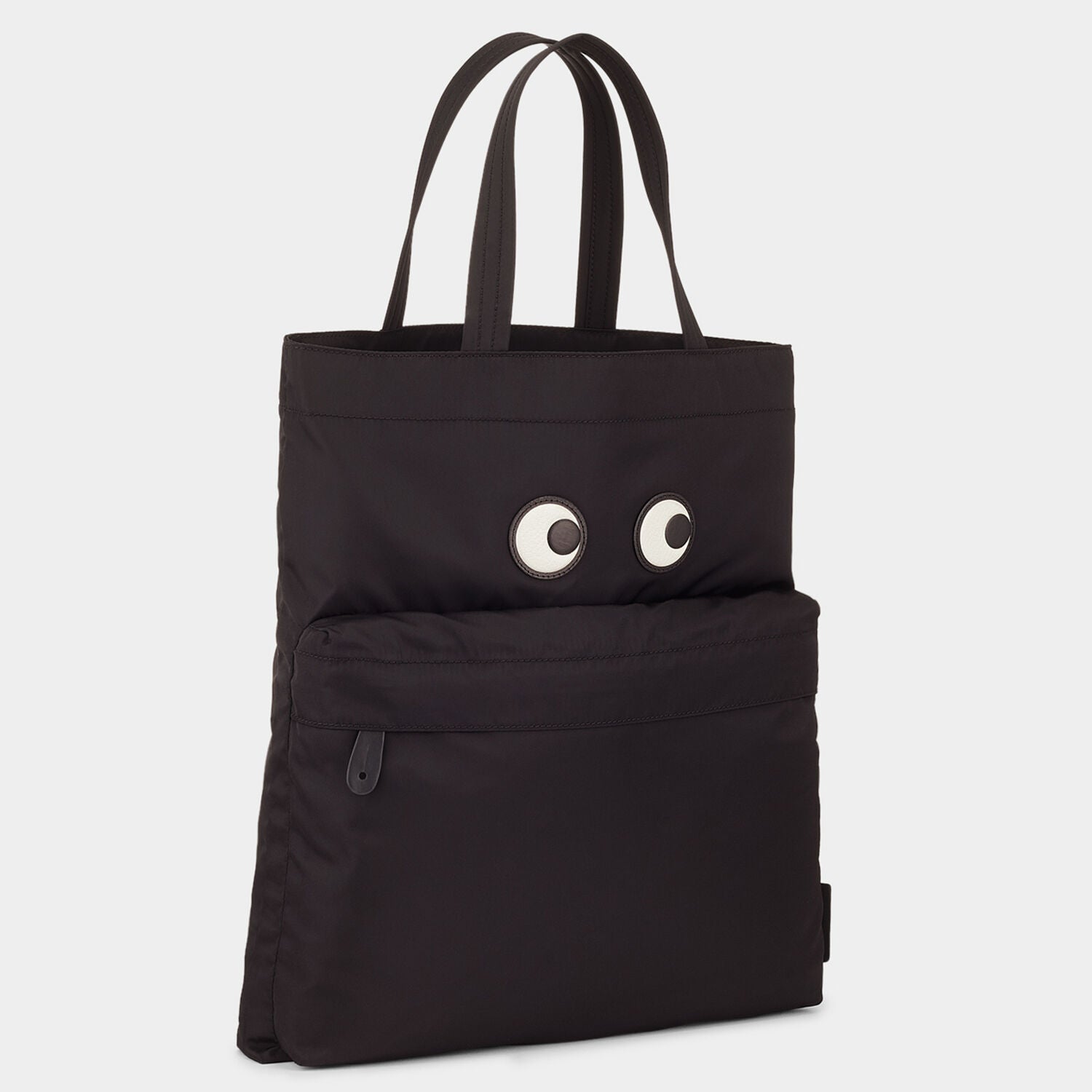 Eyes Tote -

                  
                    Nylon in Black -
                  

                  Anya Hindmarch UK
