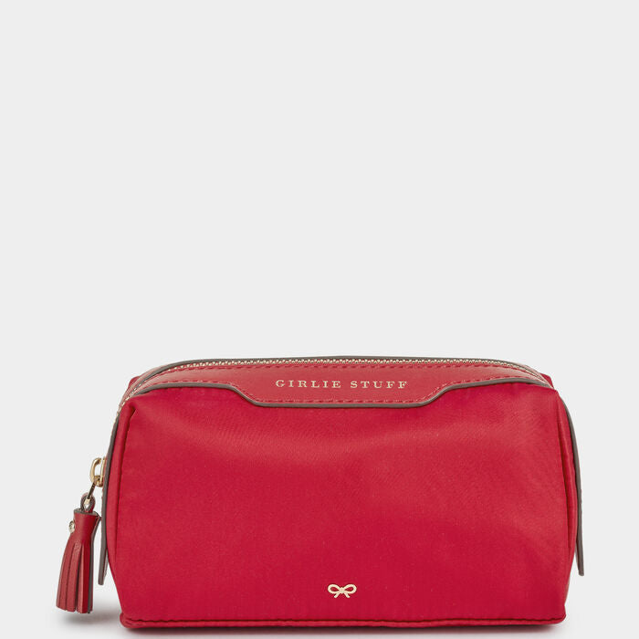 Girlie Stuff -

                  
                    Recycled Nylon in Red -
                  

                  Anya Hindmarch UK
