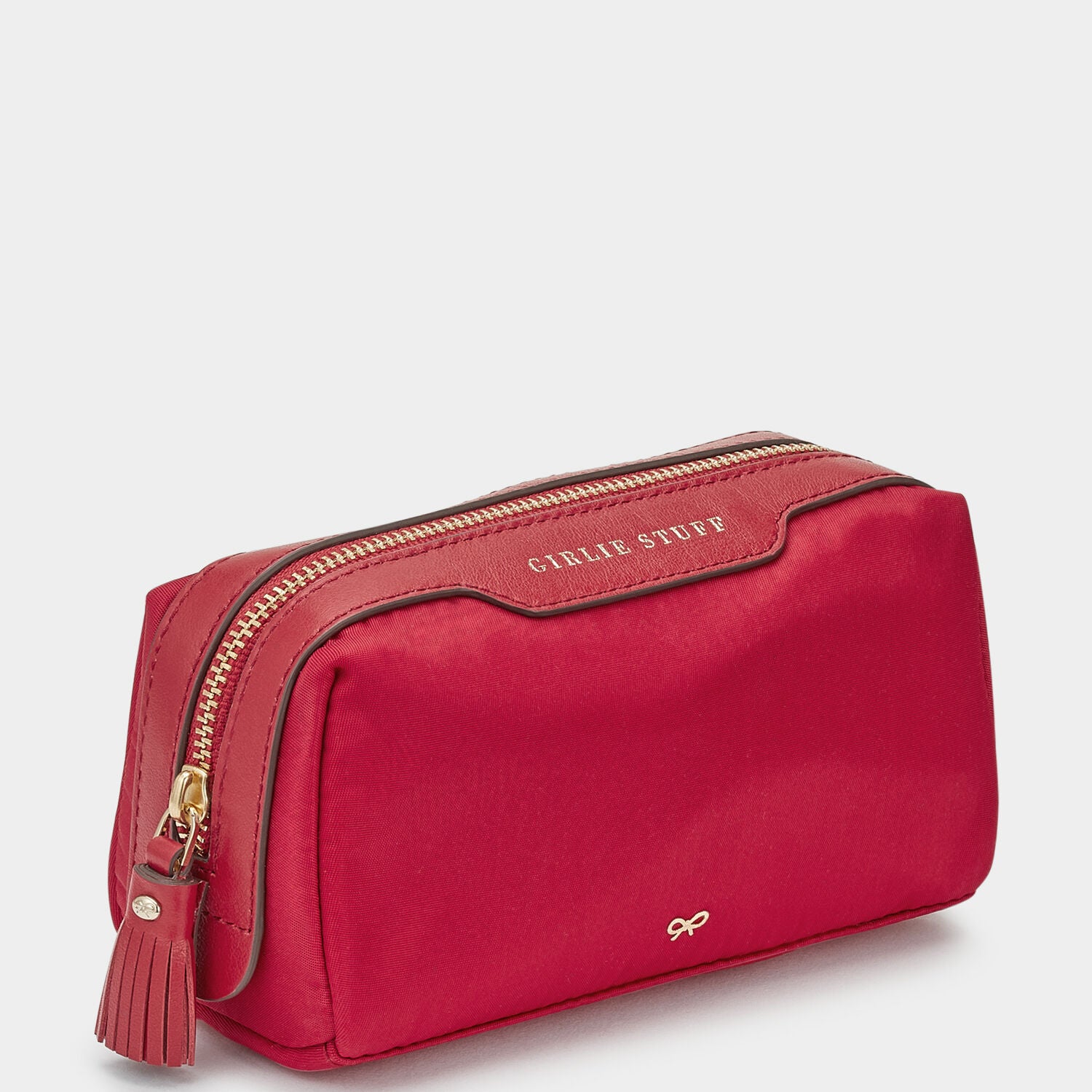 Girlie Stuff Pouch -

                  
                    Recycled Nylon in Red -
                  

                  Anya Hindmarch UK
