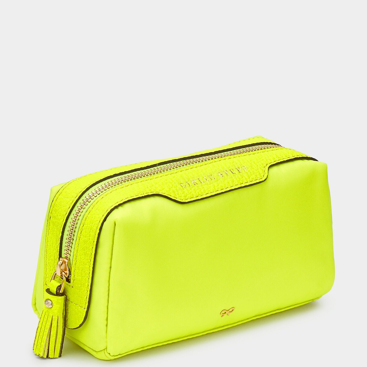 Girlie Stuff -

                  
                    Nylon in Neon Yellow -
                  

                  Anya Hindmarch UK
