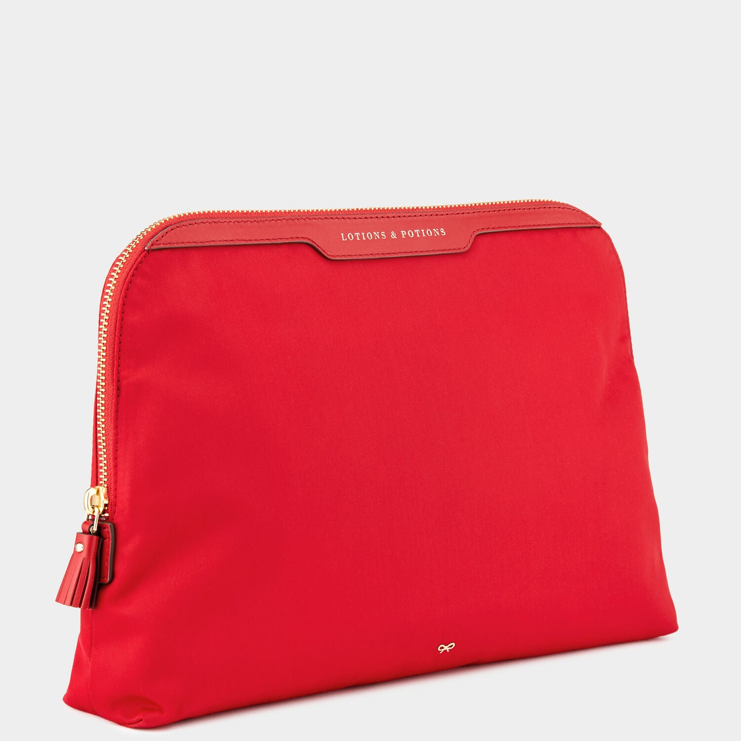 Lotions and Potions Pouch -

                  
                    ECONYL® in Red -
                  

                  Anya Hindmarch UK
