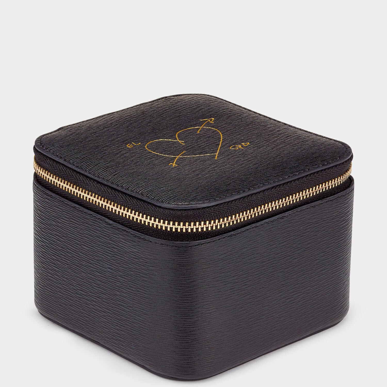 Bespoke Watch Box -

          
            London Grain Leather in Black -
          

          Anya Hindmarch UK
