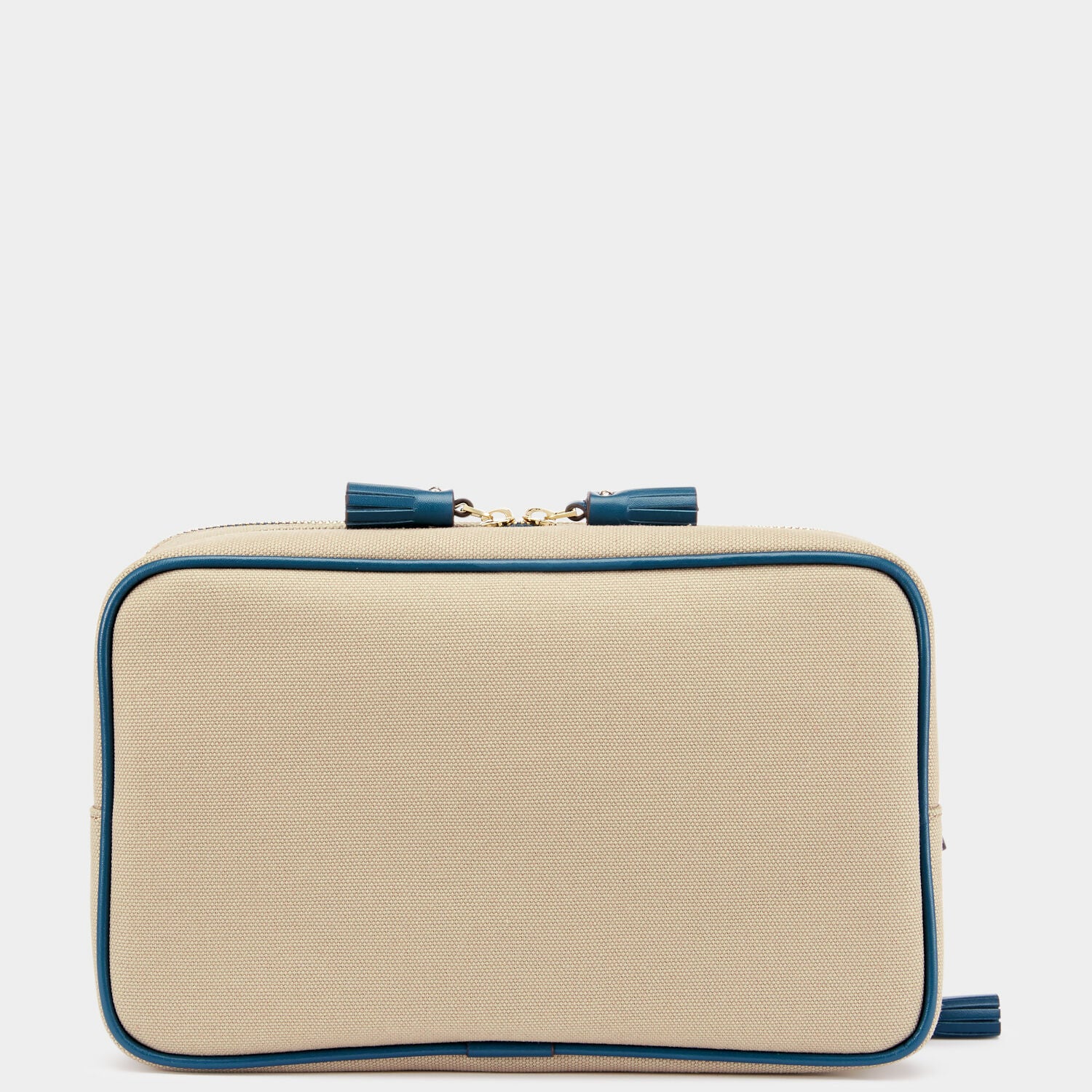 Bespoke Walton Wash Bag -

                  
                    Canvas in Natural/Petrol Blue -
                  

                  Anya Hindmarch UK
