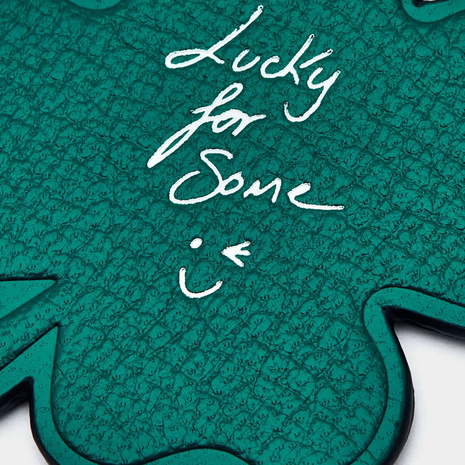 Bespoke Lucky Clover Charm -

                  
                    Capra in Viridian -
                  

                  Anya Hindmarch UK
