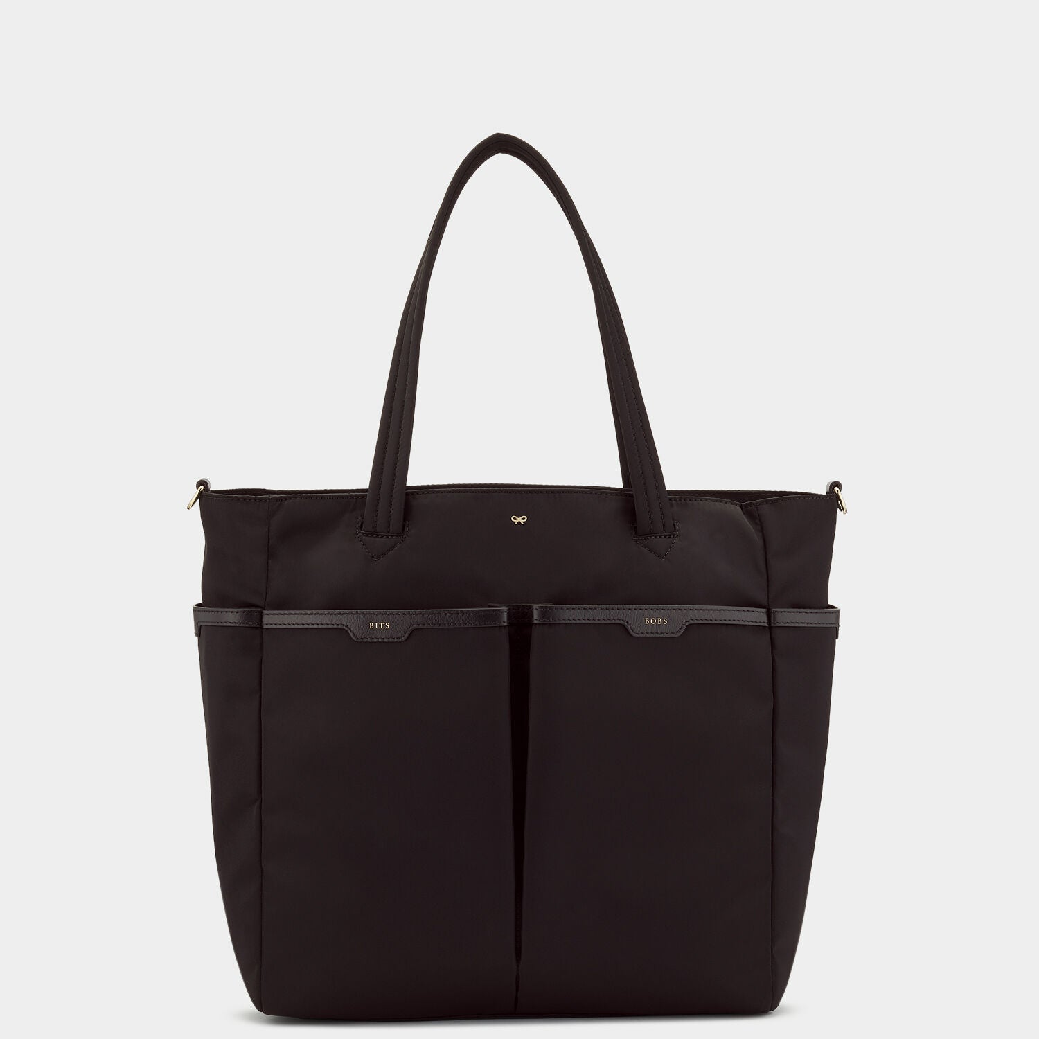 Baby Bag -

                  
                    Econyl® Regenerated Nylon in Black -
                  

                  Anya Hindmarch UK
