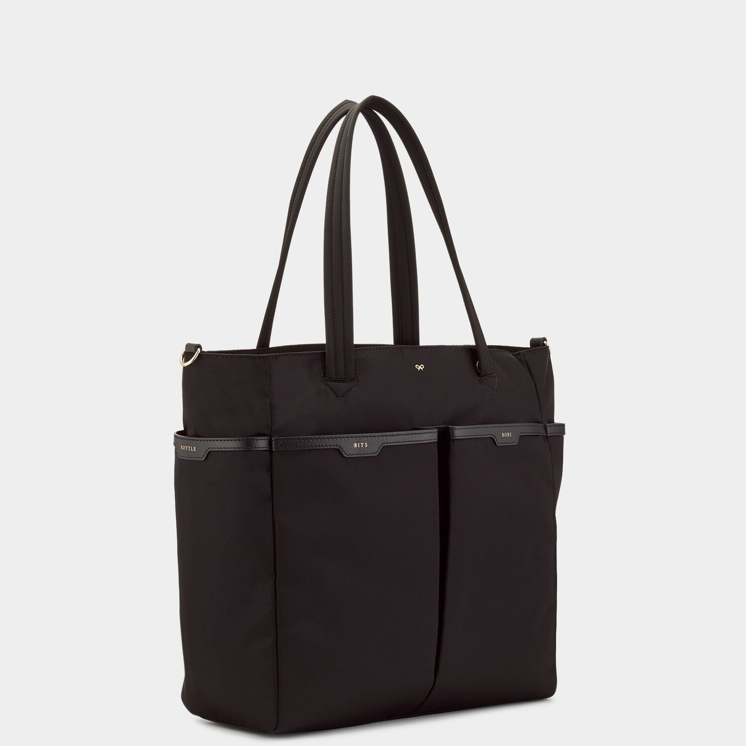 Baby Bag -

                  
                    Econyl® Regenerated Nylon in Black -
                  

                  Anya Hindmarch UK
