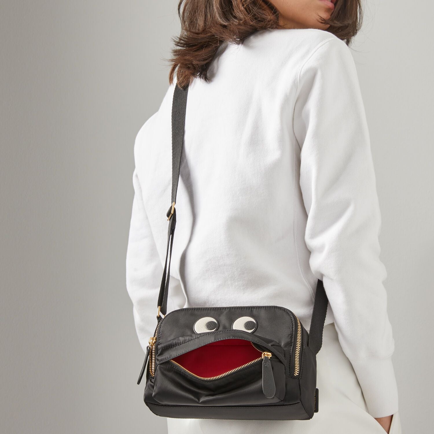 Eyes Cross-body Pouch