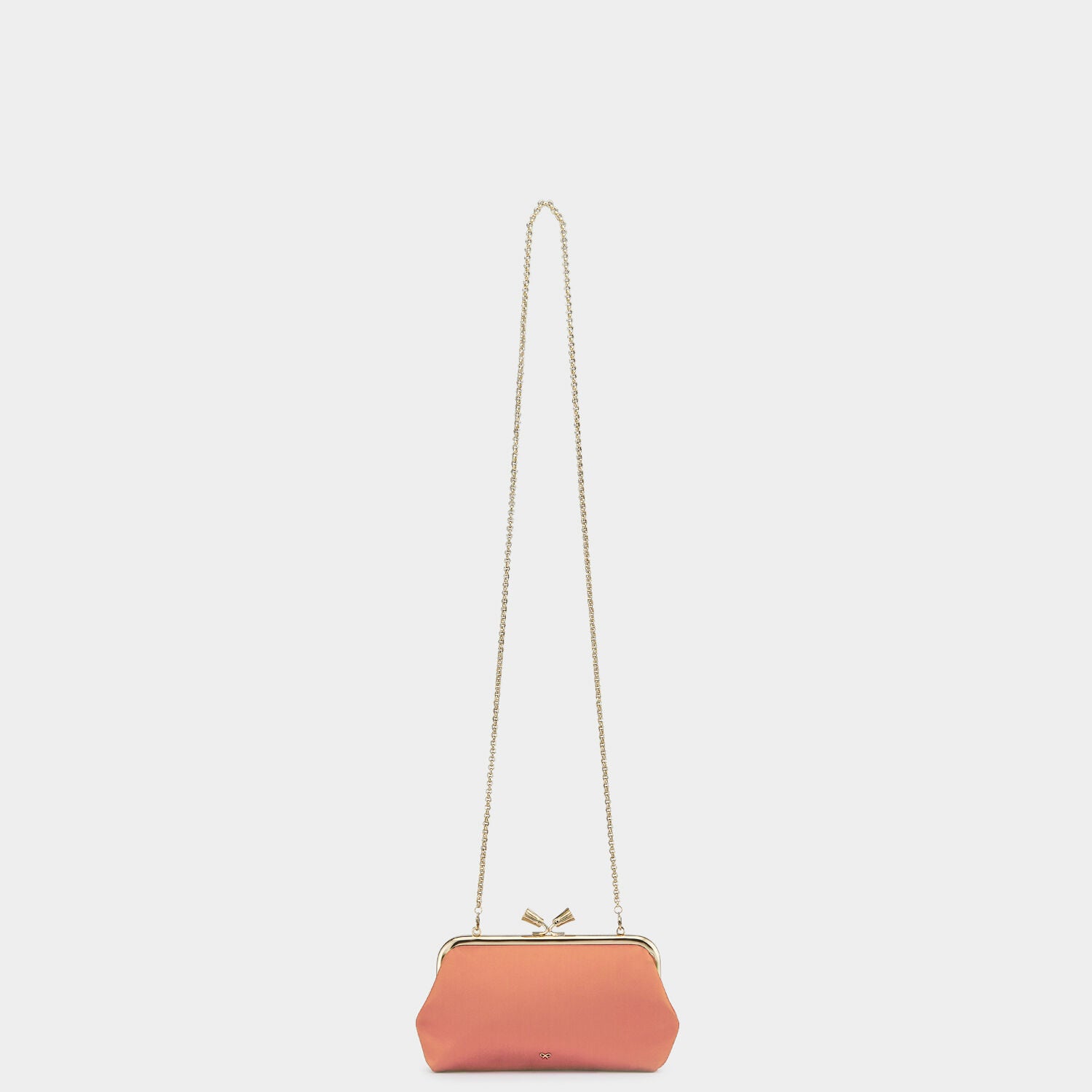 Bespoke Maud Tassel Clutch -

                  
                    Satin in Apricot -
                  

                  Anya Hindmarch UK
