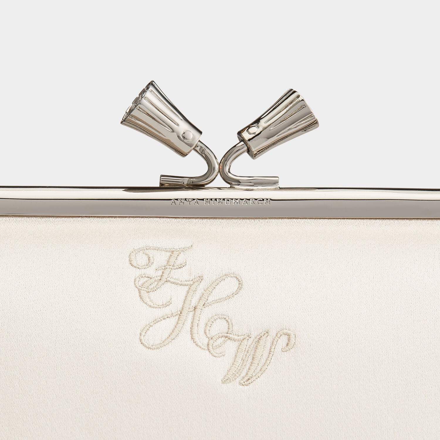 Bespoke Maud Tassel Clutch -

                  
                    Satin in Ivory -
                  

                  Anya Hindmarch UK
