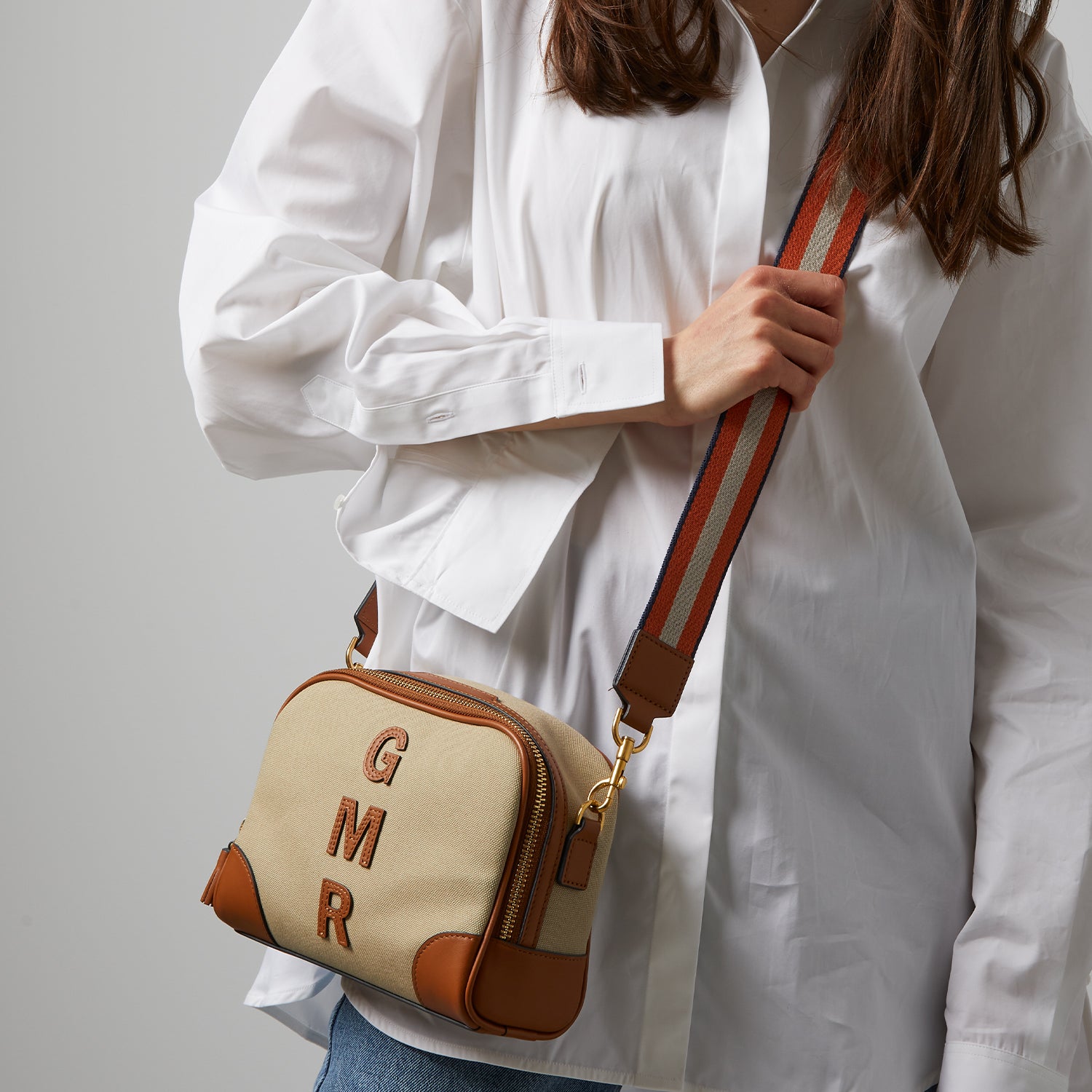 Bespoke Walton Cross-body -

                  
                    Cotton in Tan -
                  

                  Anya Hindmarch UK
