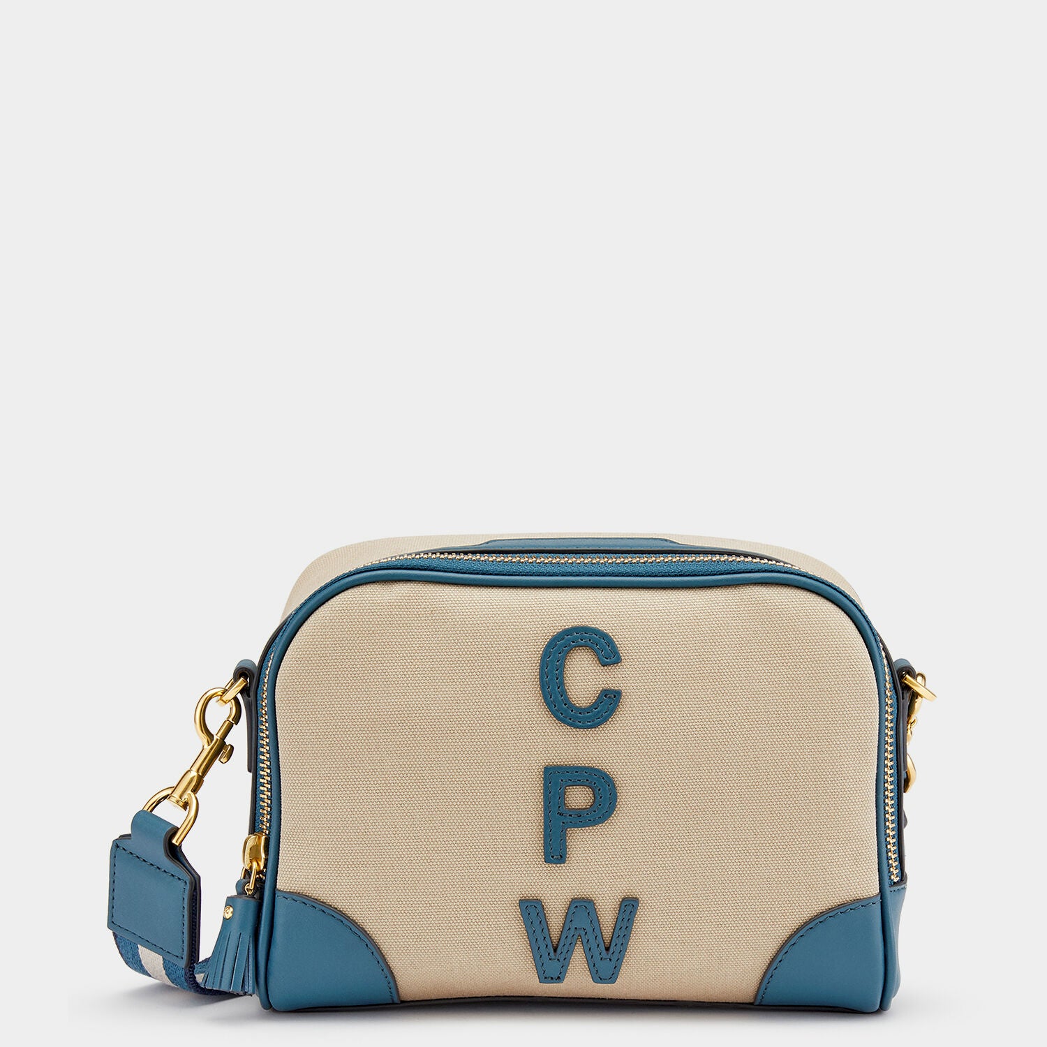 Bespoke Walton Cross-body -

                  
                    Cotton in Blue -
                  

                  Anya Hindmarch UK
