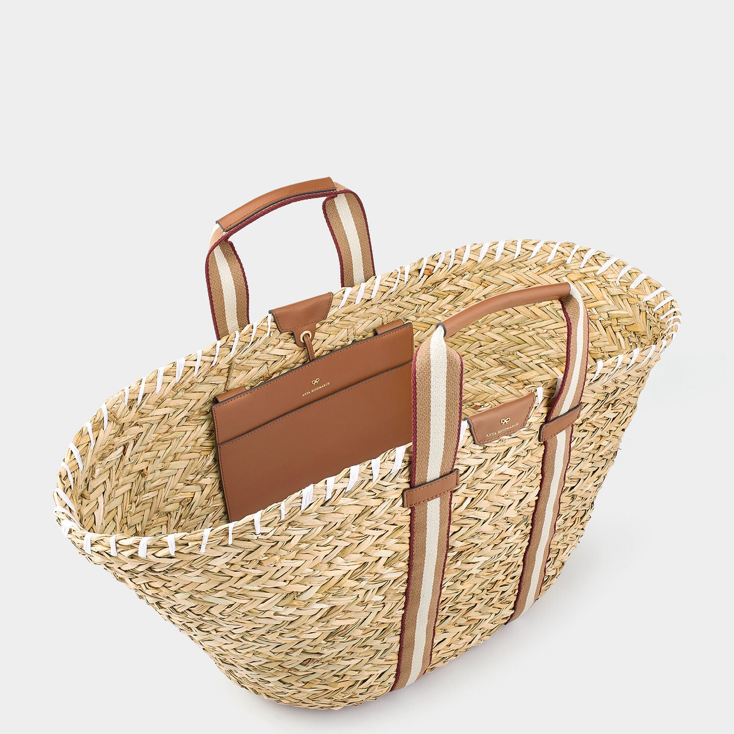 Walton Large Basket Bag -

                  
                    Seagrass in Natural -
                  

                  Anya Hindmarch UK
