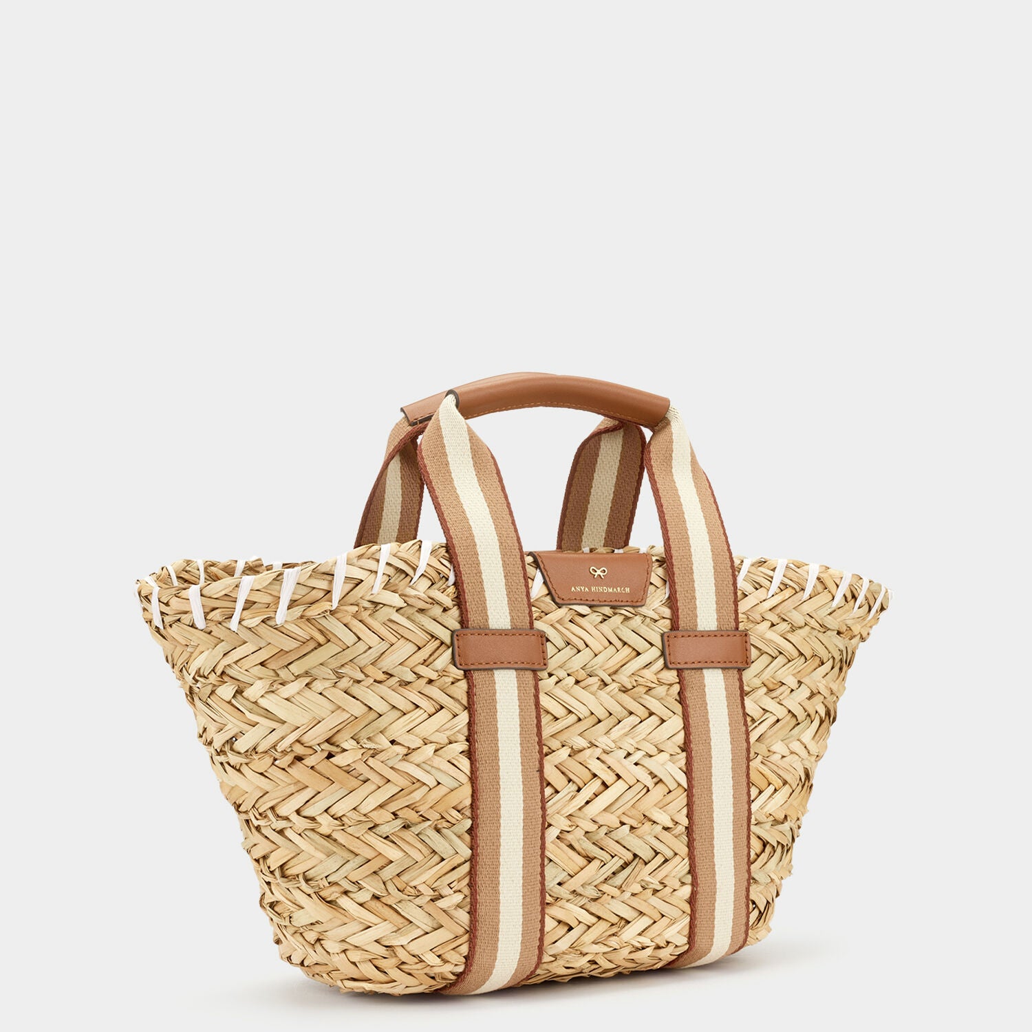 Walton Small Basket Bag -

                  
                    Seagrass in Natural -
                  

                  Anya Hindmarch UK
