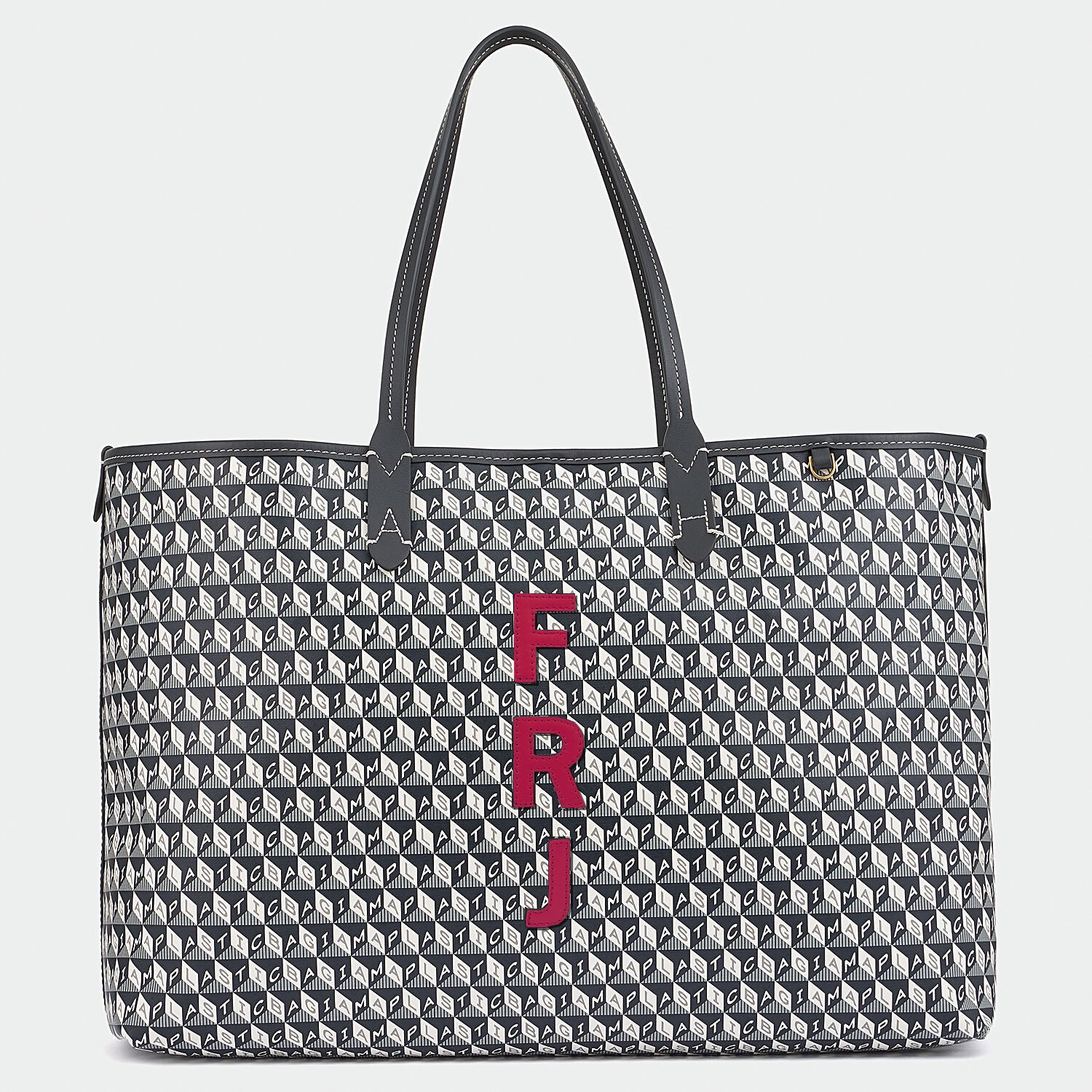I Am A Plastic Bag Tote -

                  
                    Recycled Coated Canvas in Charcoal -
                  

                  Anya Hindmarch UK
