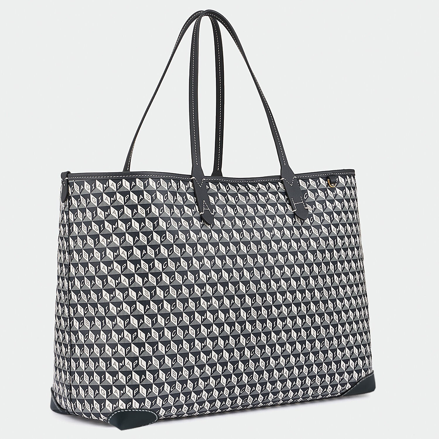 I Am A Plastic Bag Tote -

                  
                    Recycled Coated Canvas in Charcoal -
                  

                  Anya Hindmarch UK
