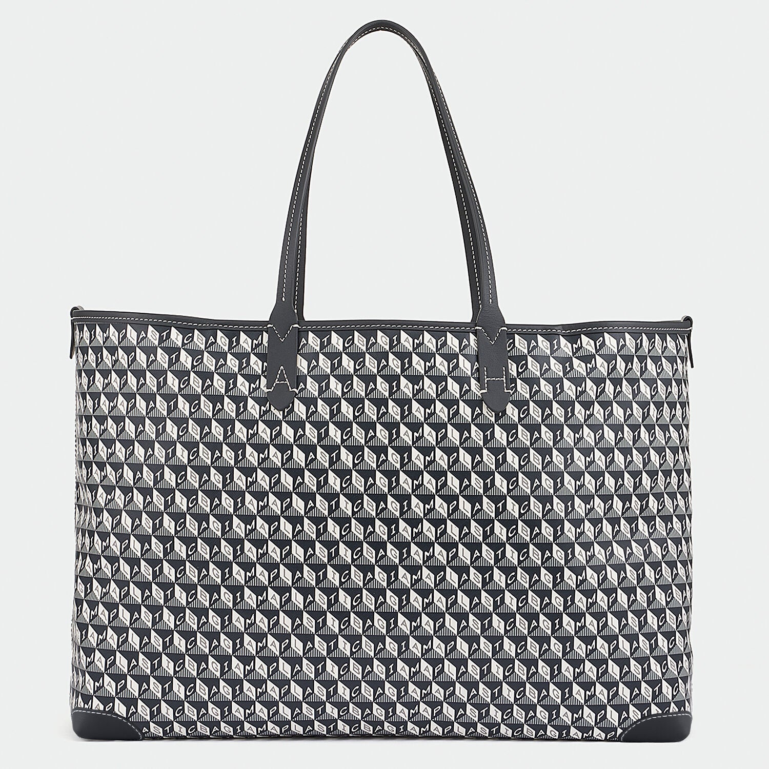 I Am A Plastic Bag Tote -

                  
                    Recycled Coated Canvas in Charcoal -
                  

                  Anya Hindmarch UK
