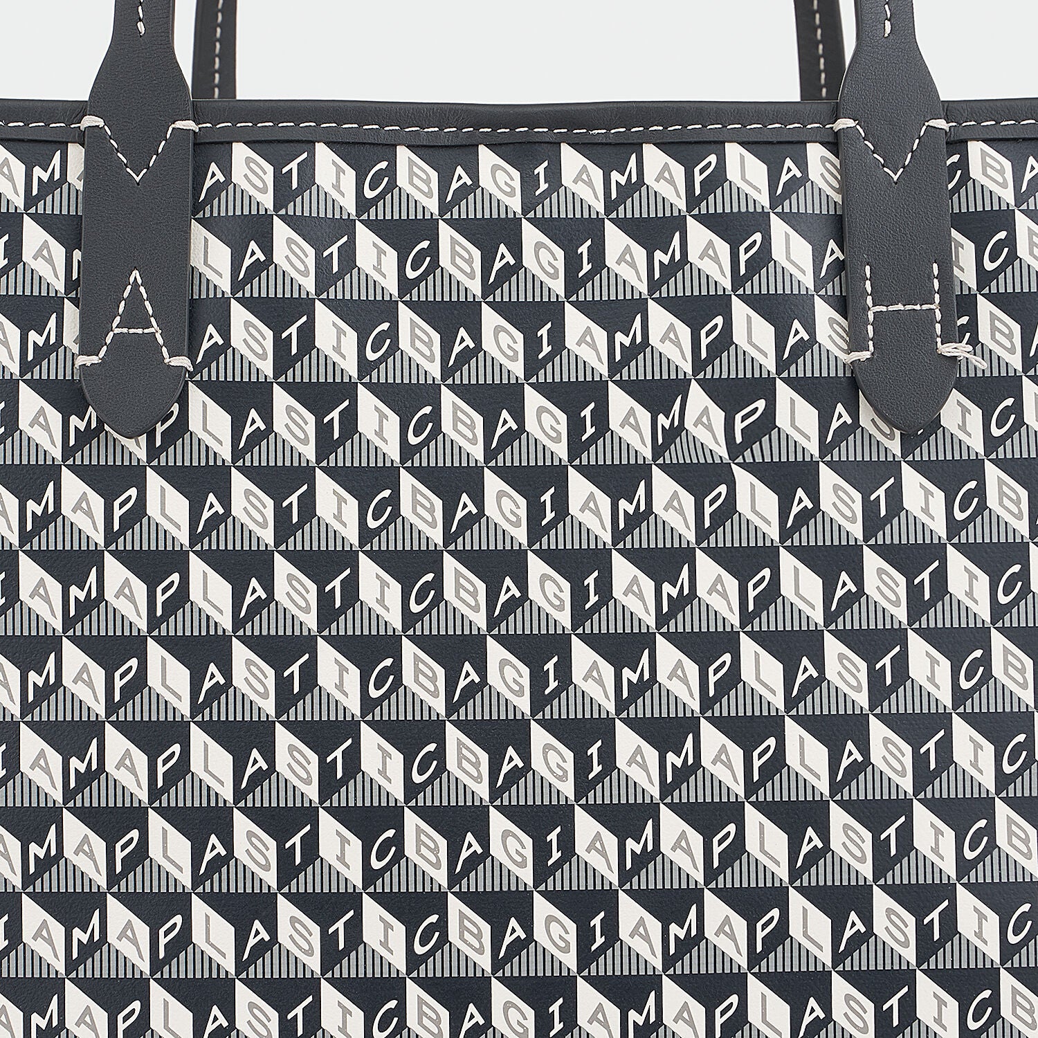 I Am A Plastic Bag Tote -

                  
                    Recycled Coated Canvas in Charcoal -
                  

                  Anya Hindmarch UK
