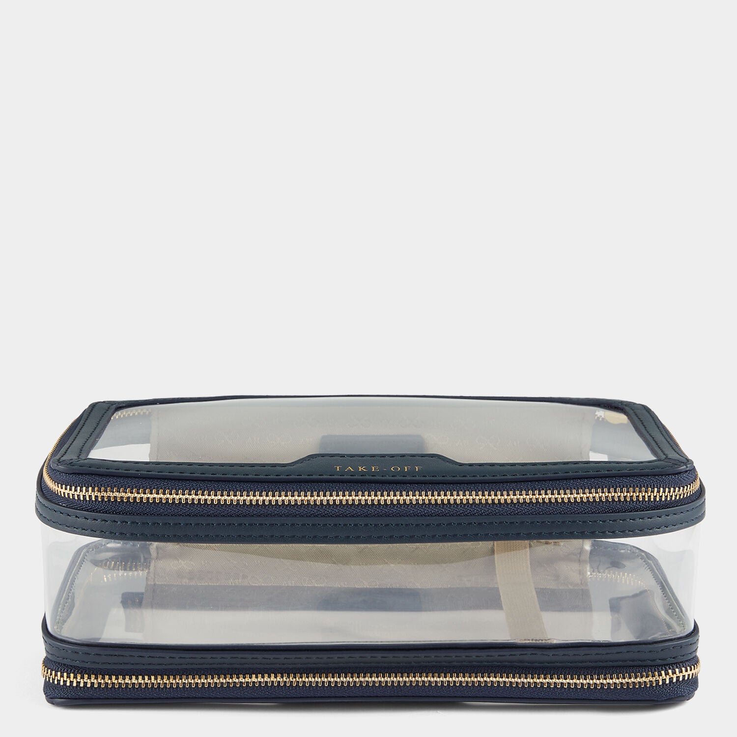 In-Flight Case -

                  
                    Capra in Clear/Marine -
                  

                  Anya Hindmarch UK
