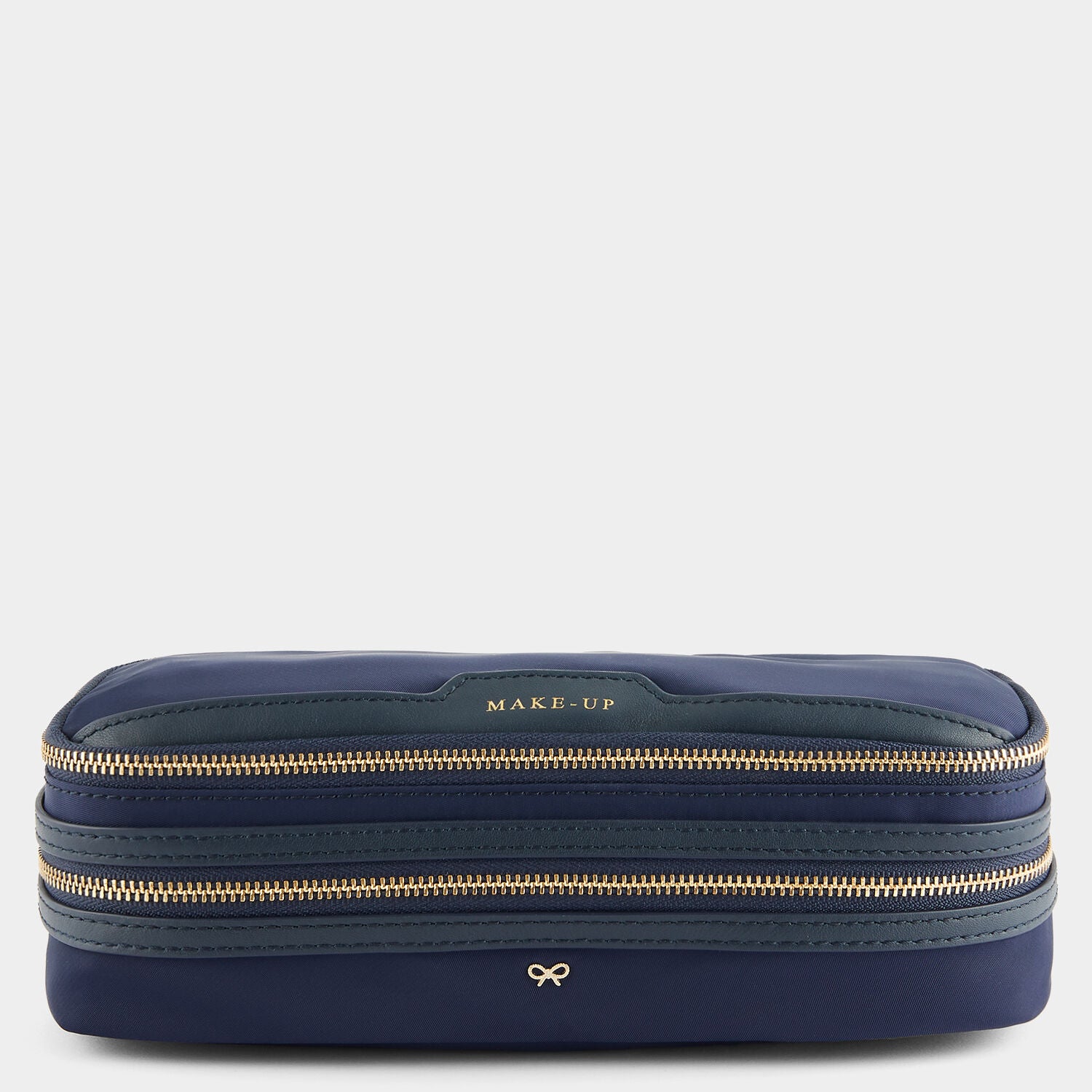 Make-Up Pouch -

                  
                    Econyl® Regenerated Nylon in Dark Marine -
                  

                  Anya Hindmarch UK
