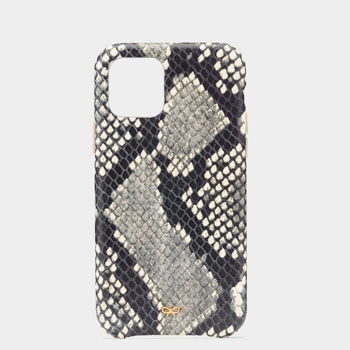 iPhone 11 Pro Case -

                  
                    Python-Print Leather in Natural -
                  

                  Anya Hindmarch UK
