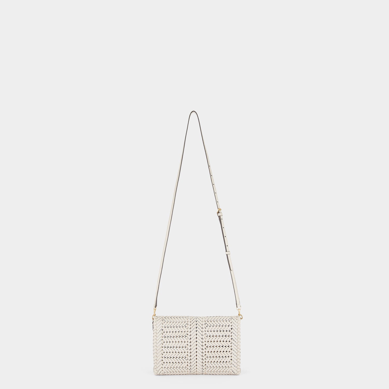 Neeson Cross-body -

                  
                    Capra Leather in Chalk -
                  

                  Anya Hindmarch UK
