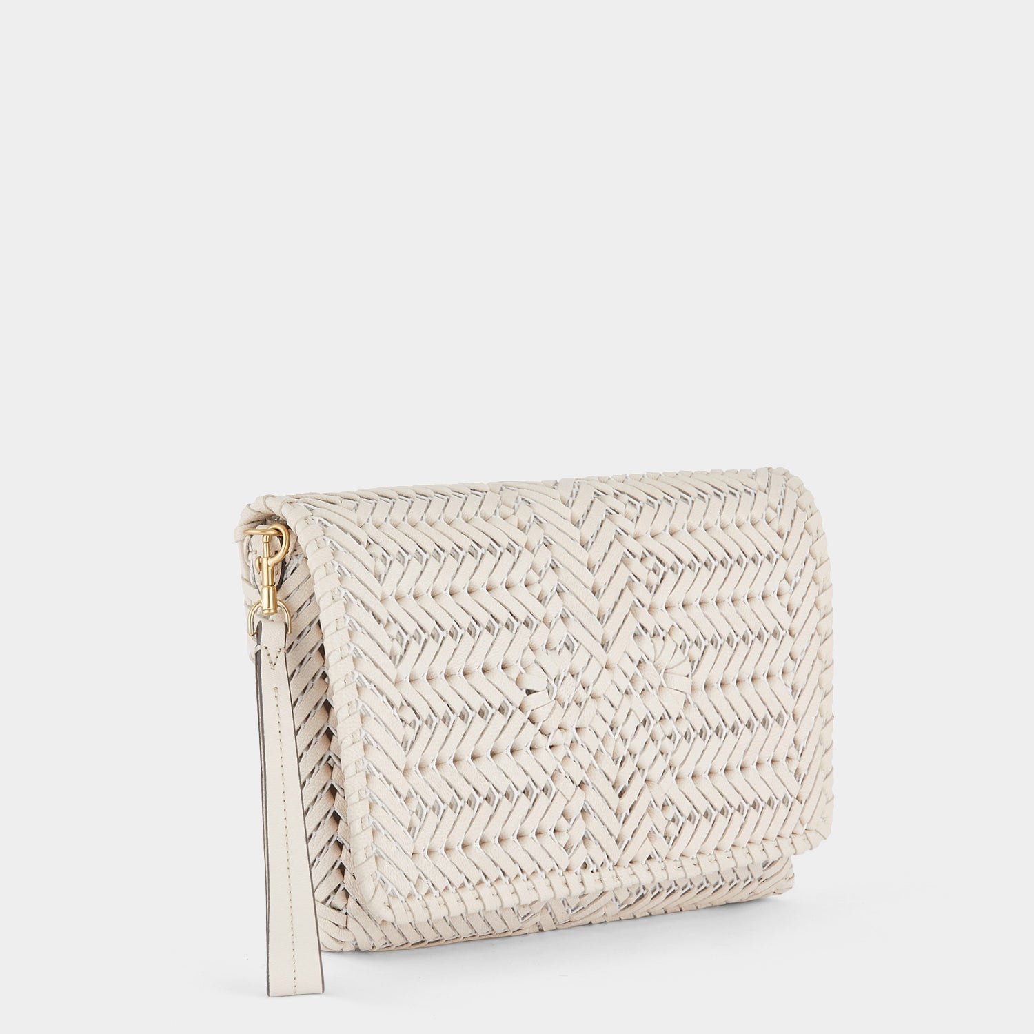 Neeson Cross-body -

                  
                    Capra Leather in Chalk -
                  

                  Anya Hindmarch UK
