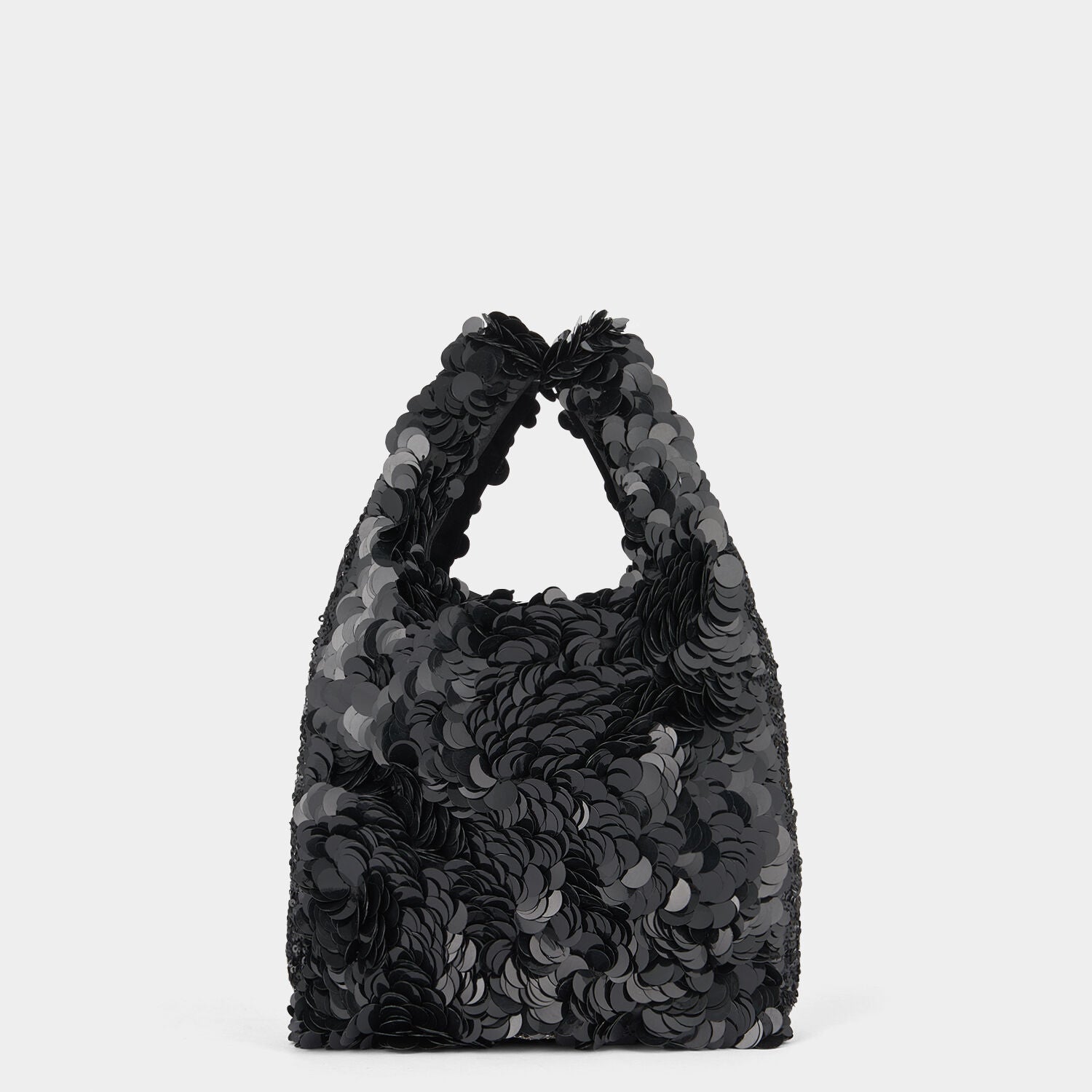 Anya Brands Marmite Tote -

                  
                    Recycled Satin in Black -
                  

                  Anya Hindmarch UK
