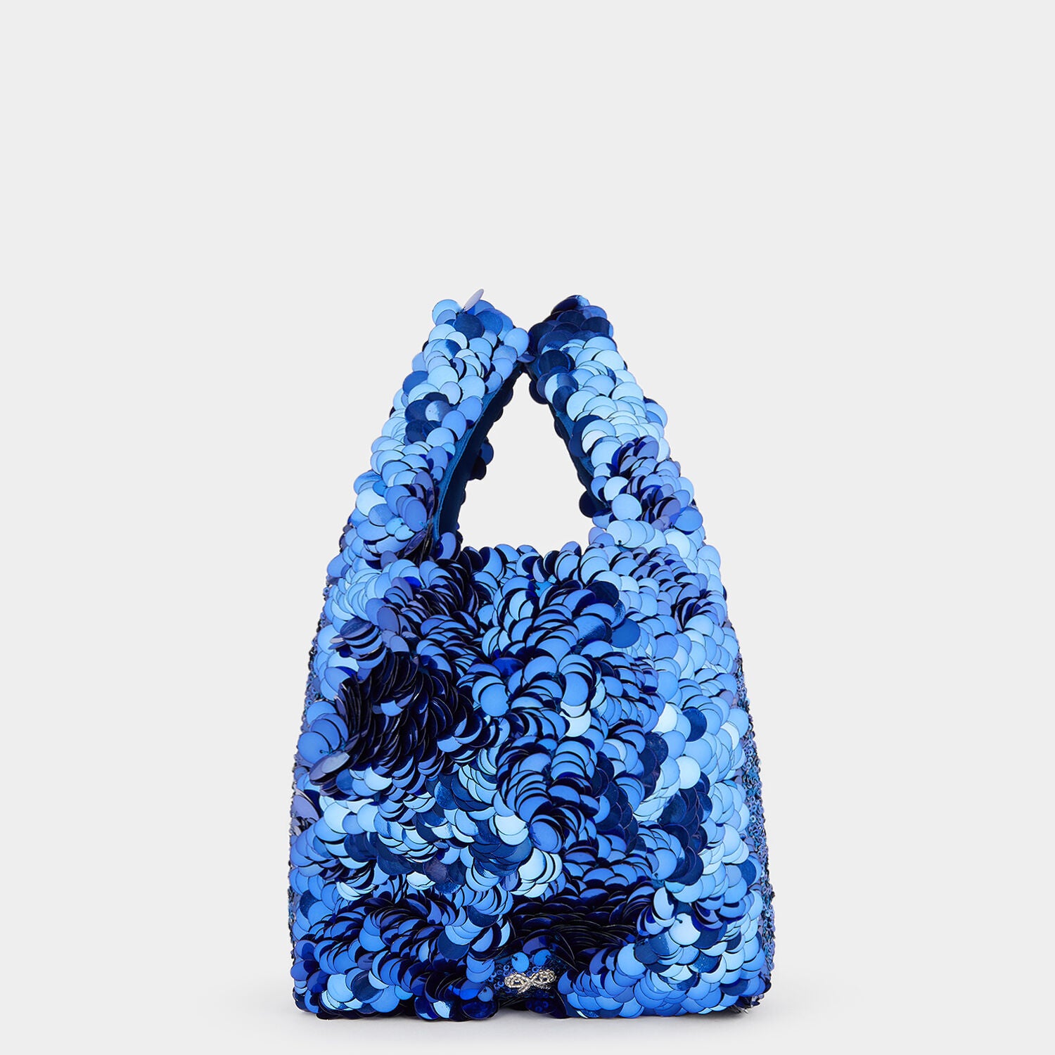 Anya Brands Frosties Mini Tote -

                  
                    Recycled Satin in Blueberry -
                  

                  Anya Hindmarch UK
