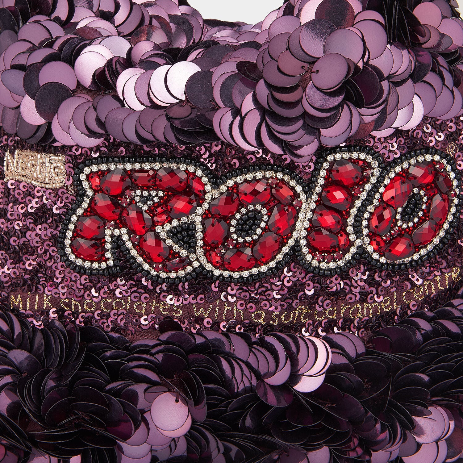 Anya Brands Rolo® Tote -

                  
                    Recycled Satin in Dark Brown -
                  

                  Anya Hindmarch UK
