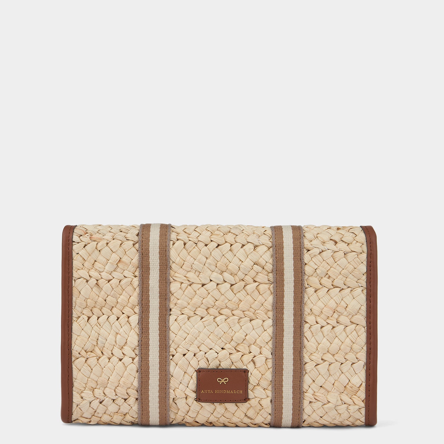 Walton Basket Clutch -

                  
                    Cornhusk in Natural -
                  

                  Anya Hindmarch UK
