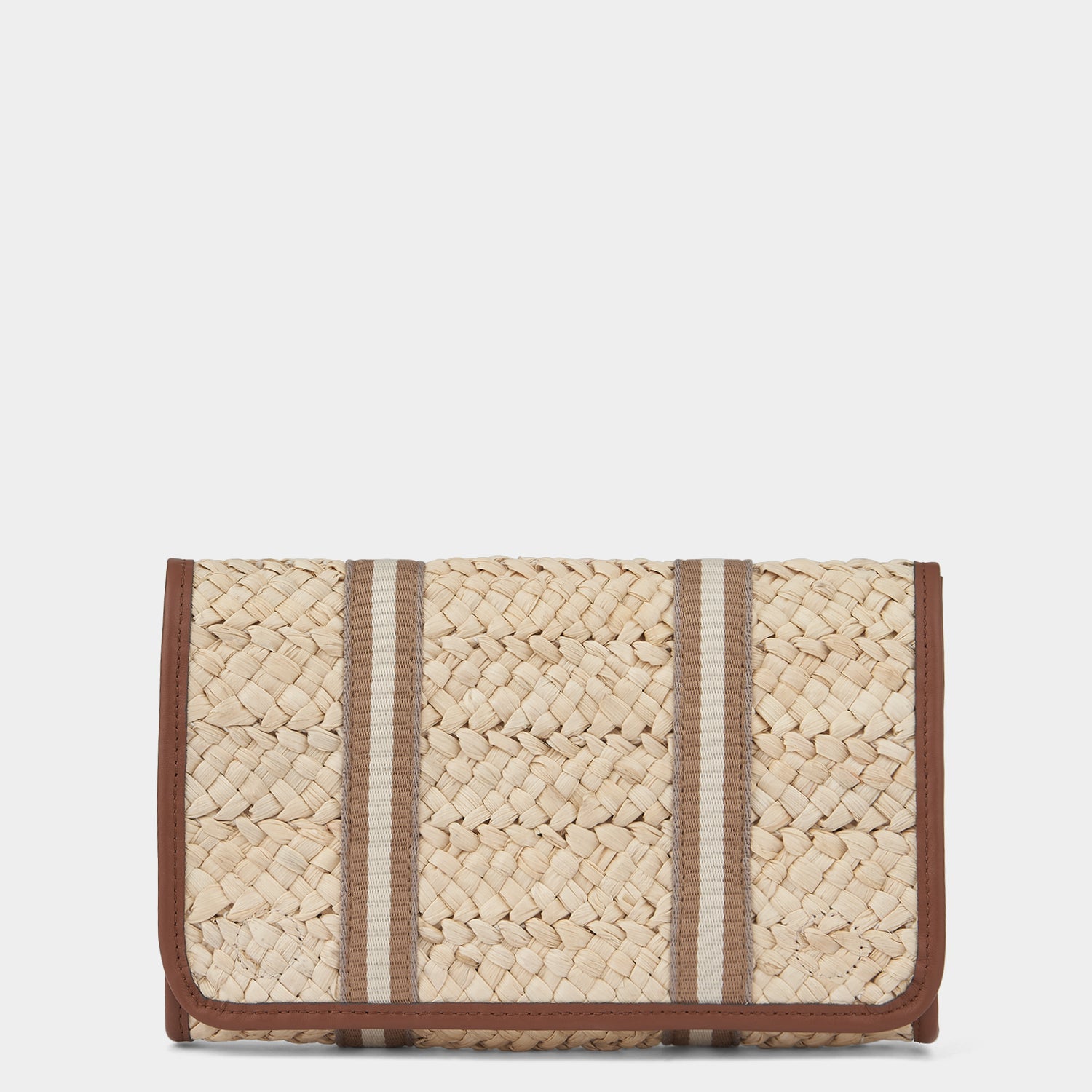 Walton Basket Clutch -

                  
                    Cornhusk in Natural -
                  

                  Anya Hindmarch UK
