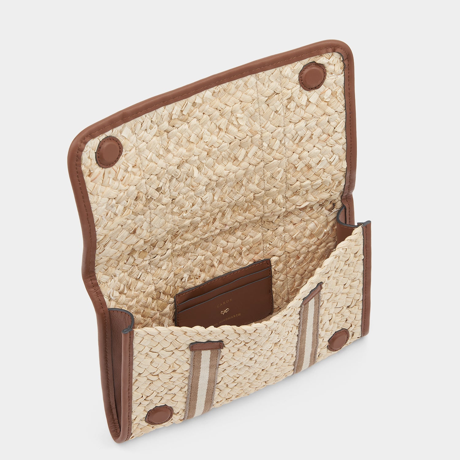 Walton Basket Clutch -

                  
                    Cornhusk in Natural -
                  

                  Anya Hindmarch UK
